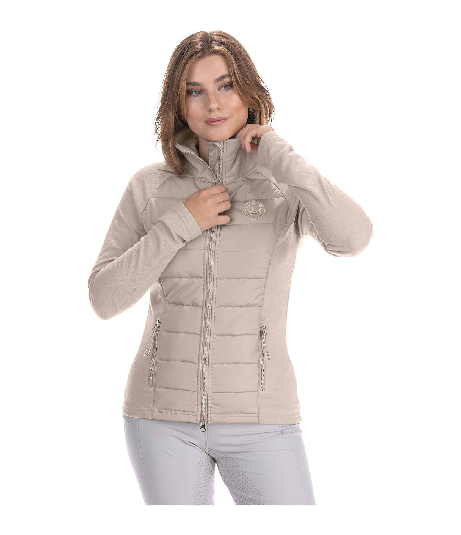 Veste bi-mati�re  Paula