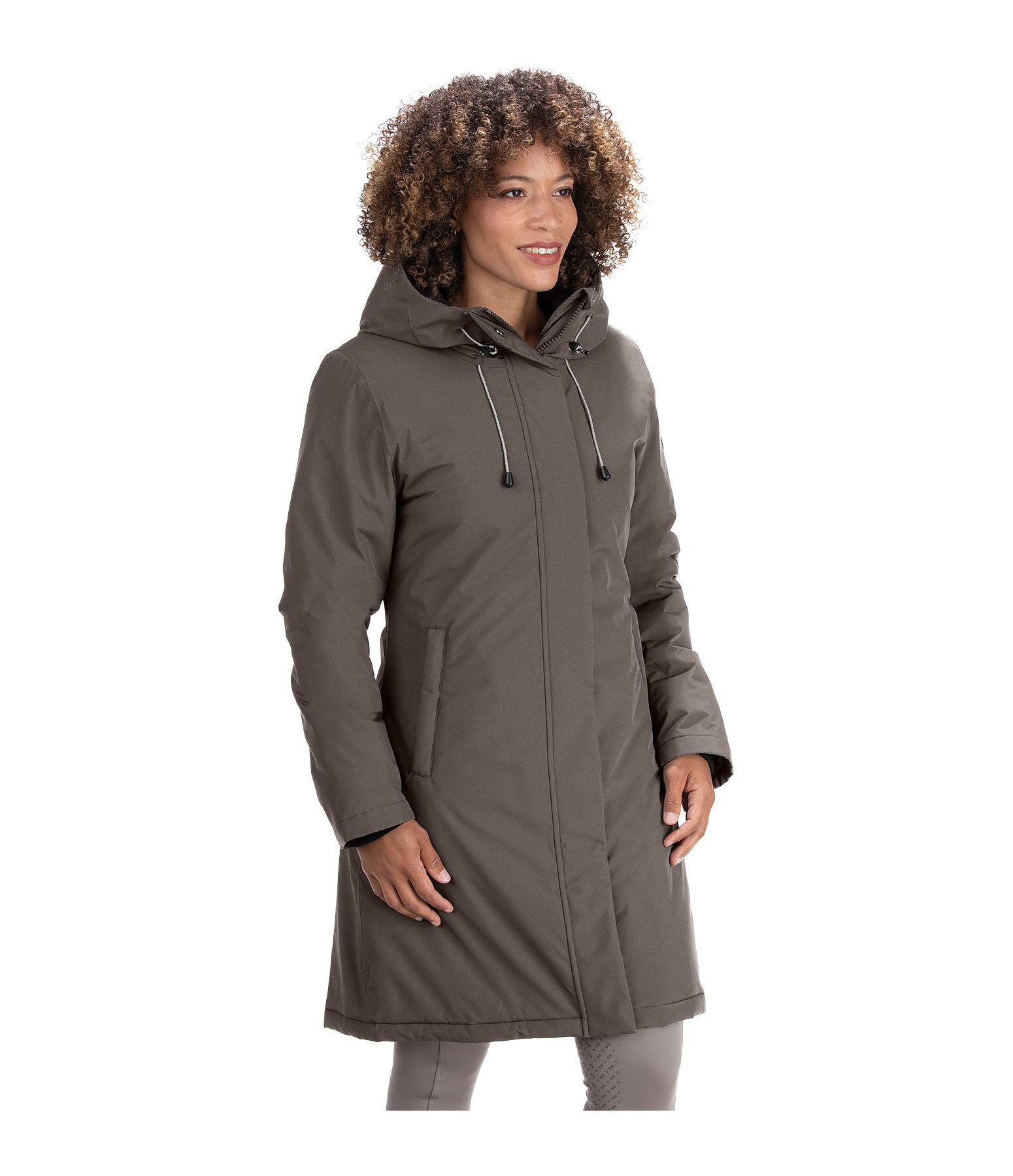 Manteau d'�quitation technique � capuche  Amelie