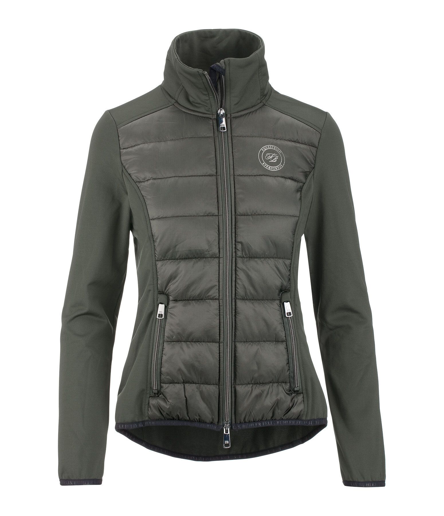 Veste stretch bi-mati�re  Lilly