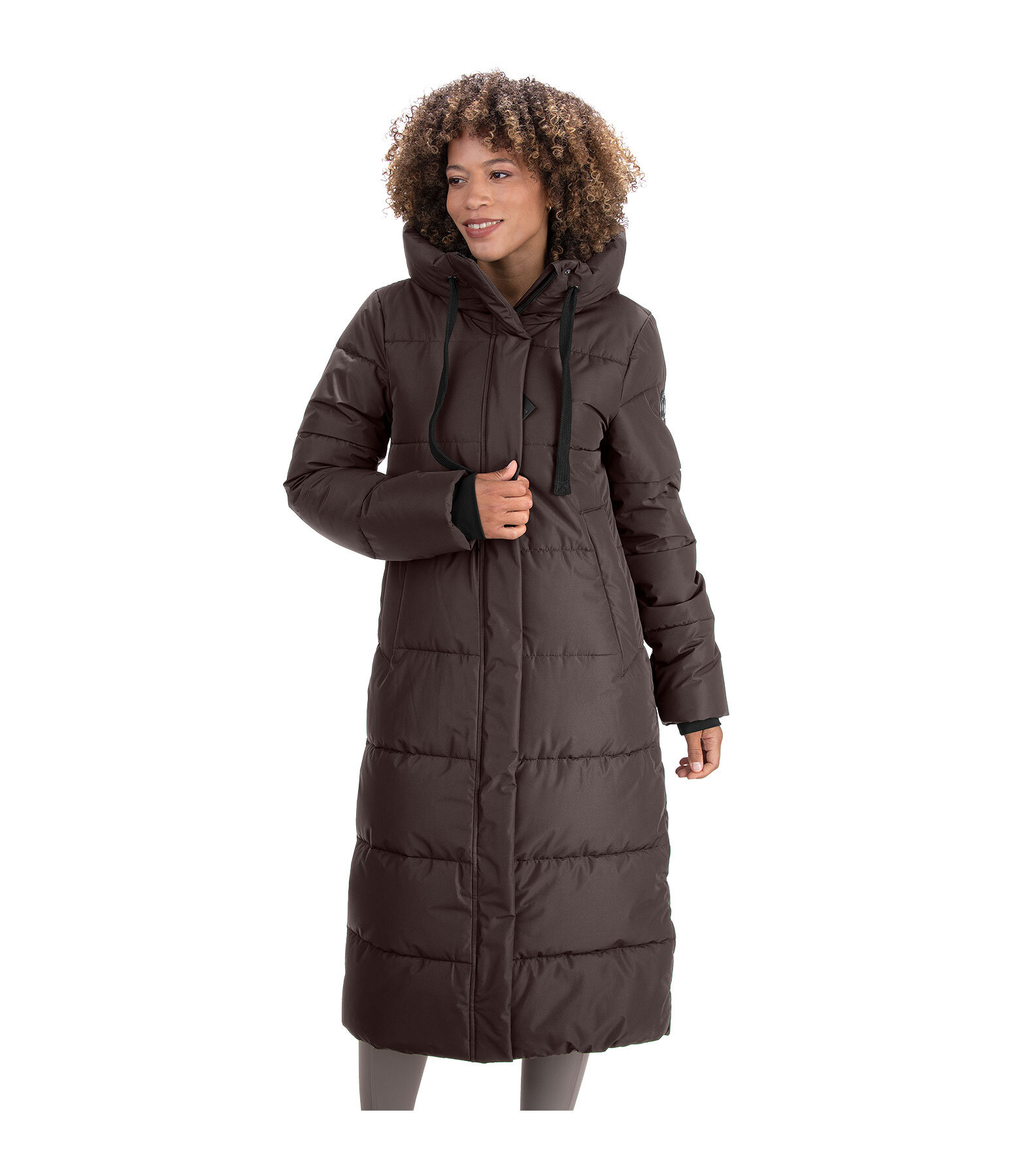 Manteau d'�quitation matelass� � capuche   Anne
