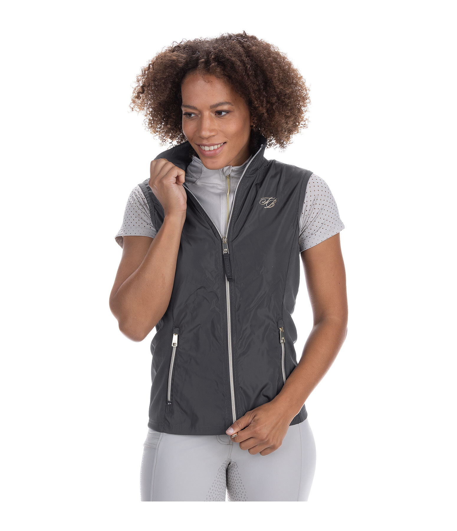 Gilet d'�quitation bi-mati�re  Luise
