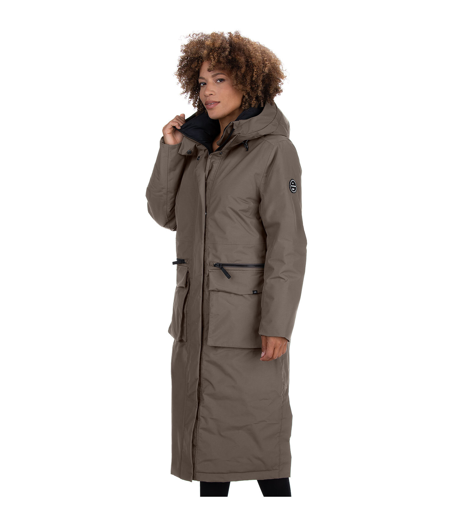 Parka longue  capuche  Claudi