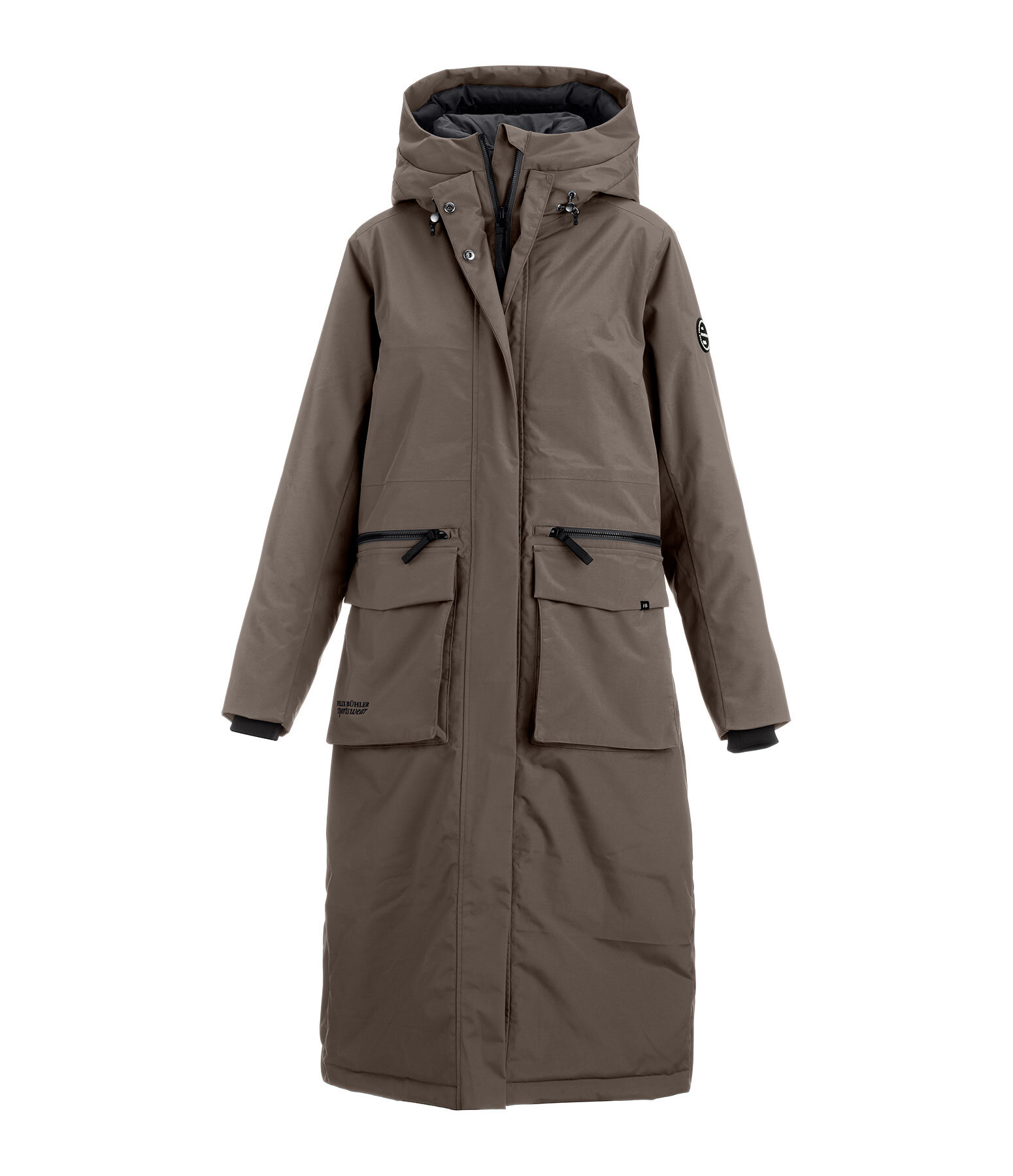 Parka longue  capuche  Claudi
