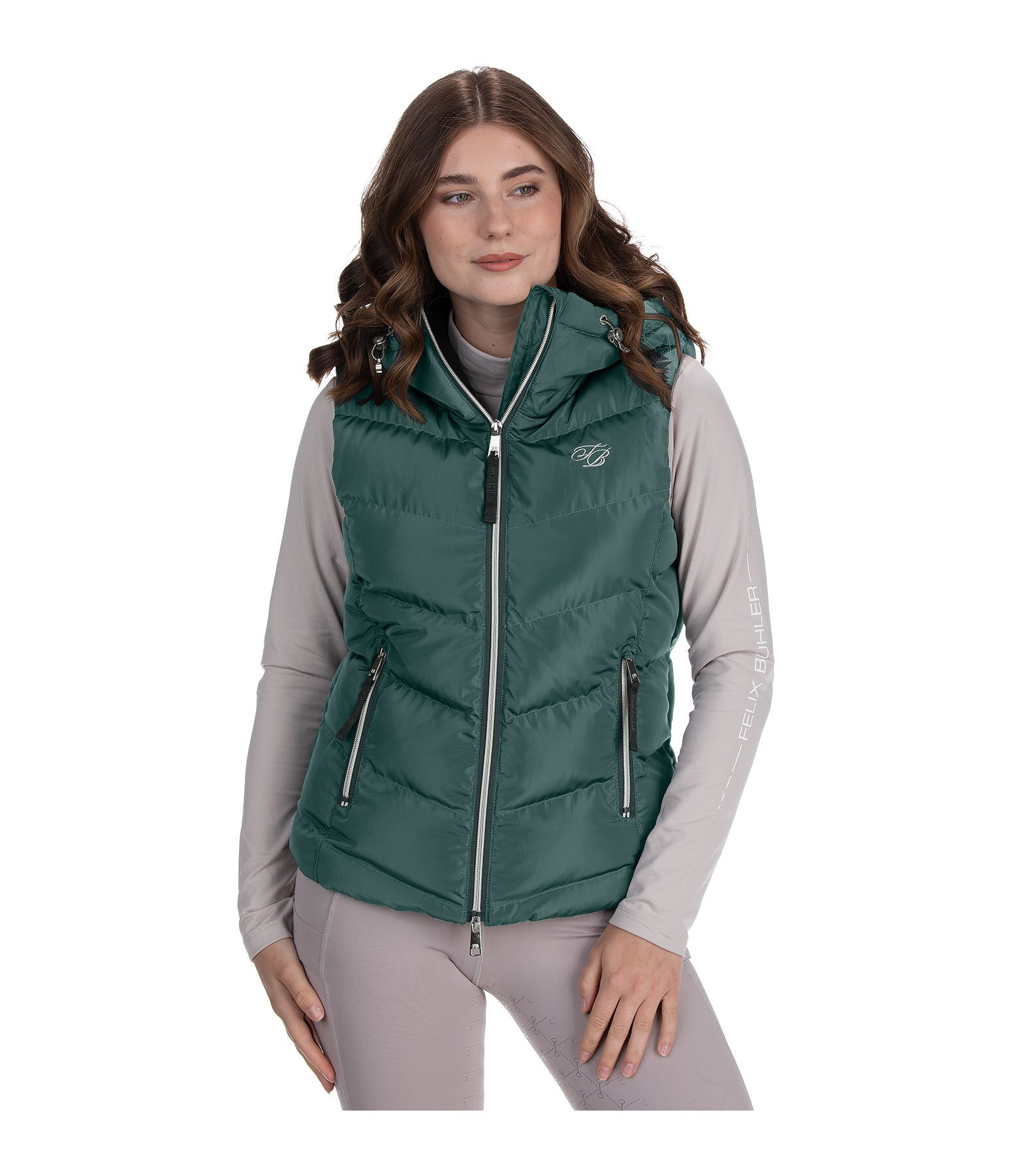 Gilet d'quitation  capuche  Lena