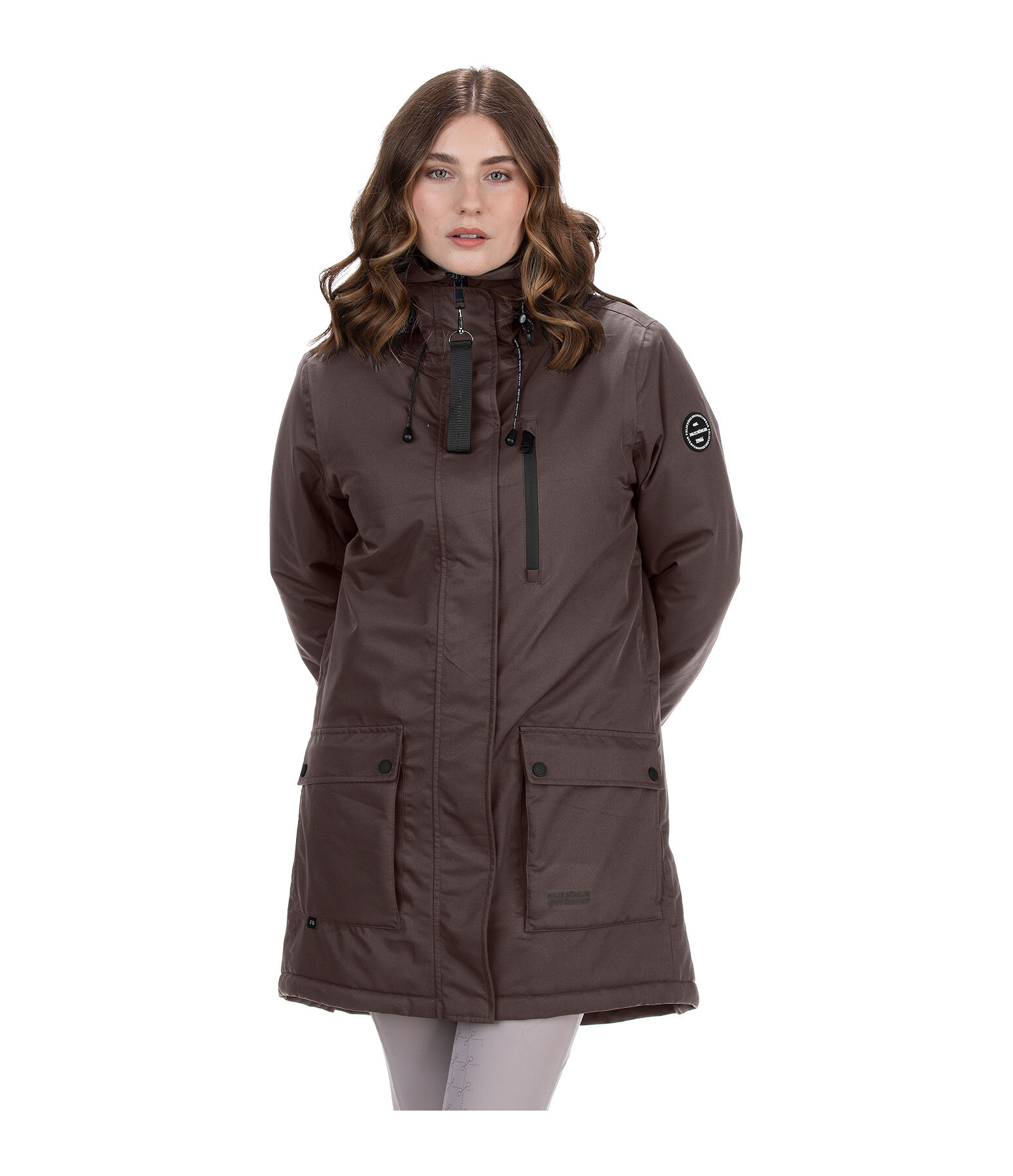 Parka d'quitation technique  capuche  Anouk