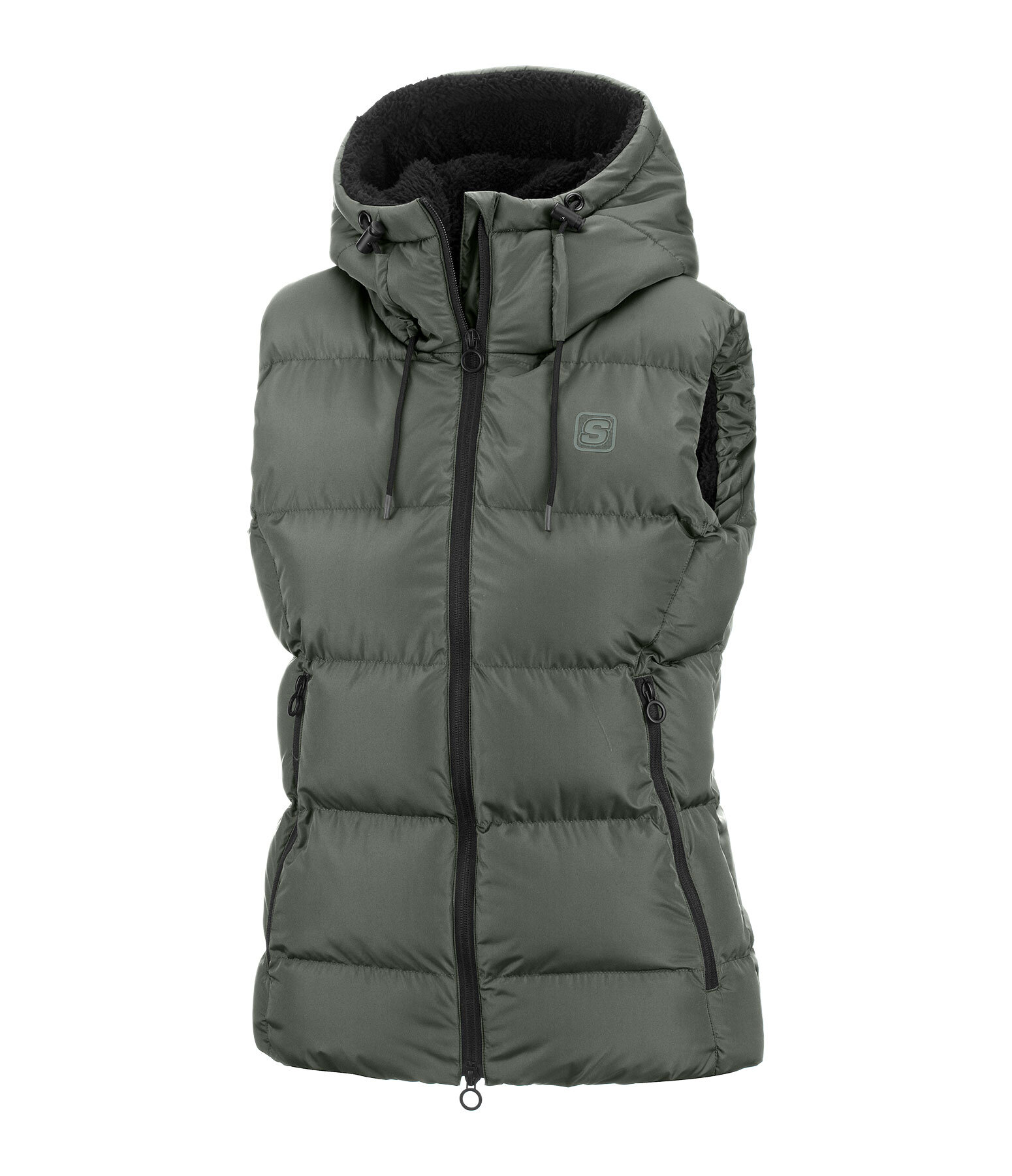 Gilet d'quitation matelass  capuche  Mira III