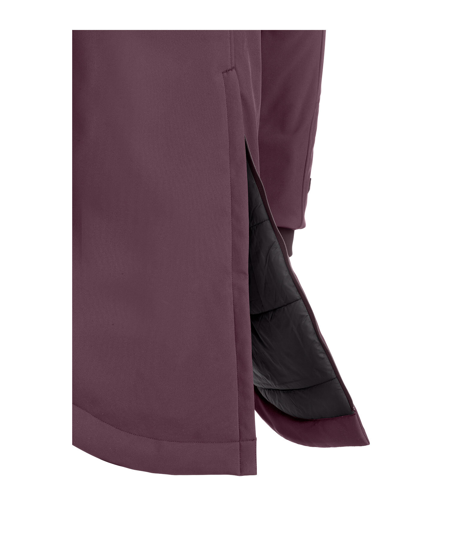 Manteau d'quitation softshell  capuche  Aurelie