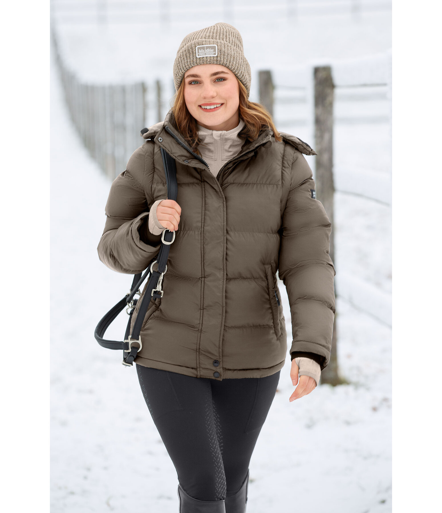 Veste matelasse  capuche 2 en 1  Elis