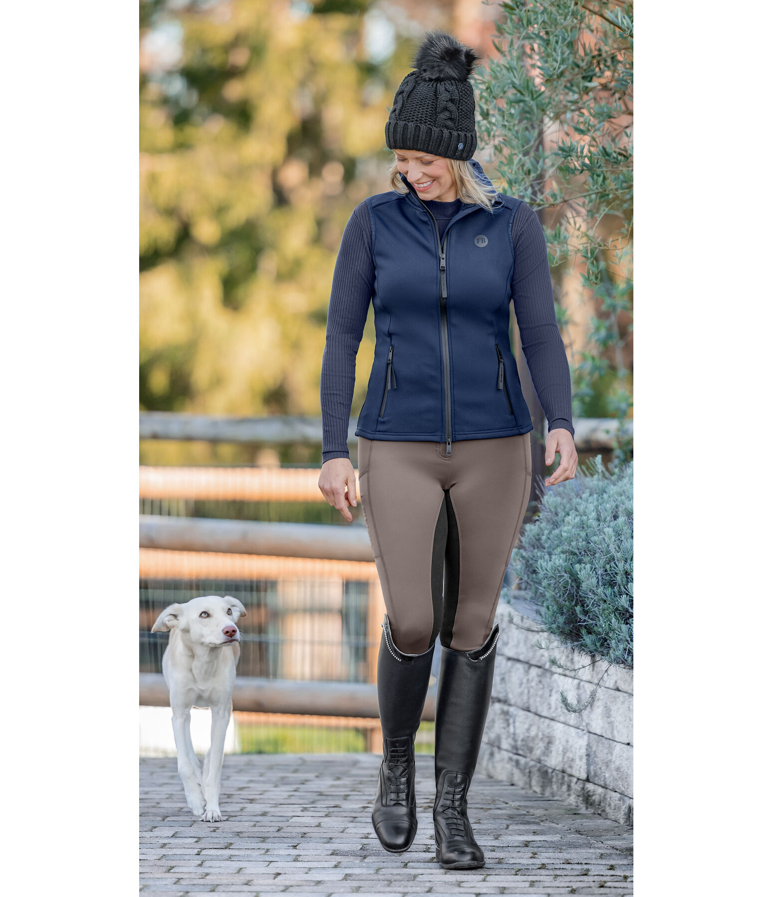 Gilet d'�quitation softshell  Leia