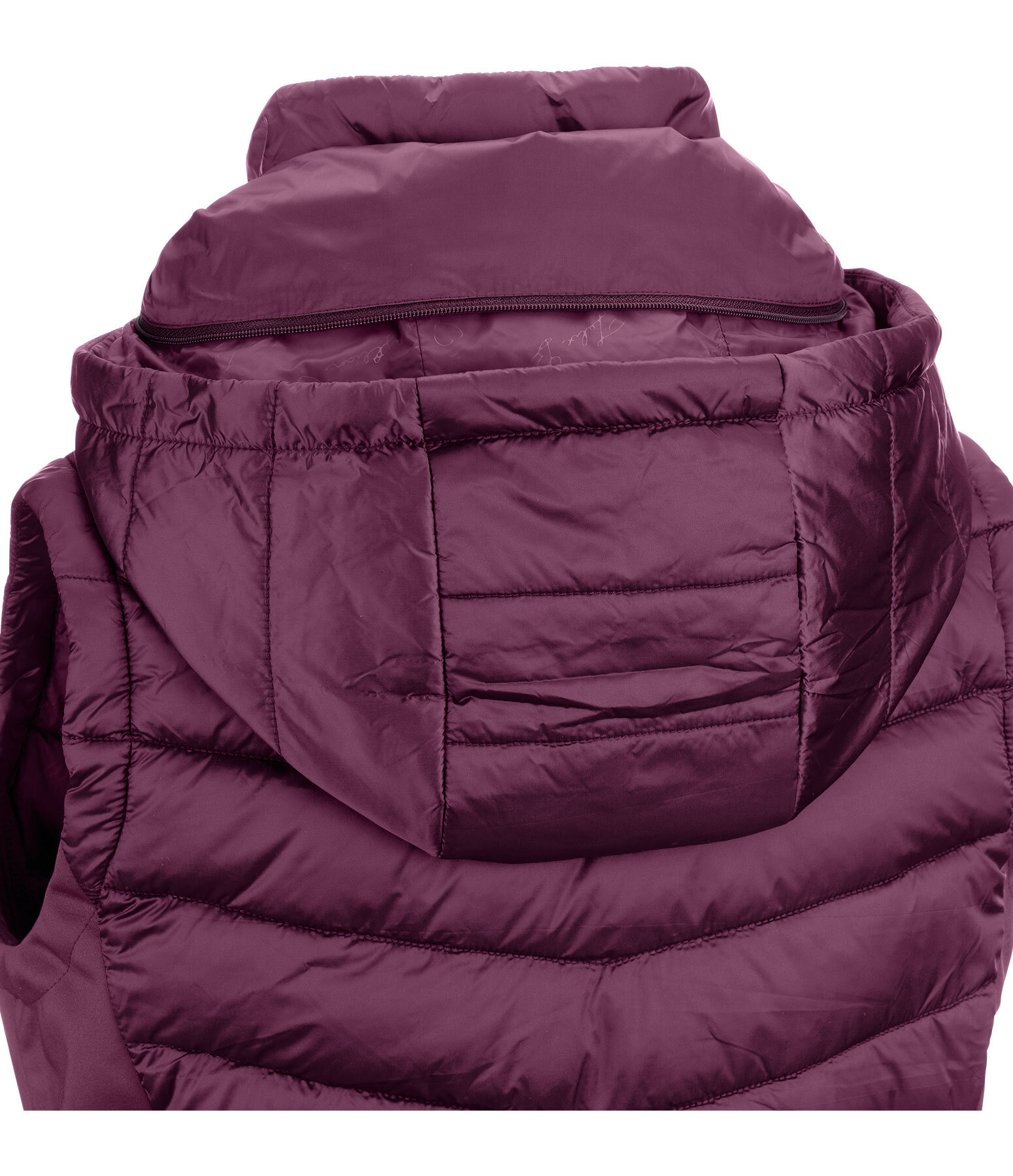 Gilet d'�quitation bi-mati�re � capuche  Zoey