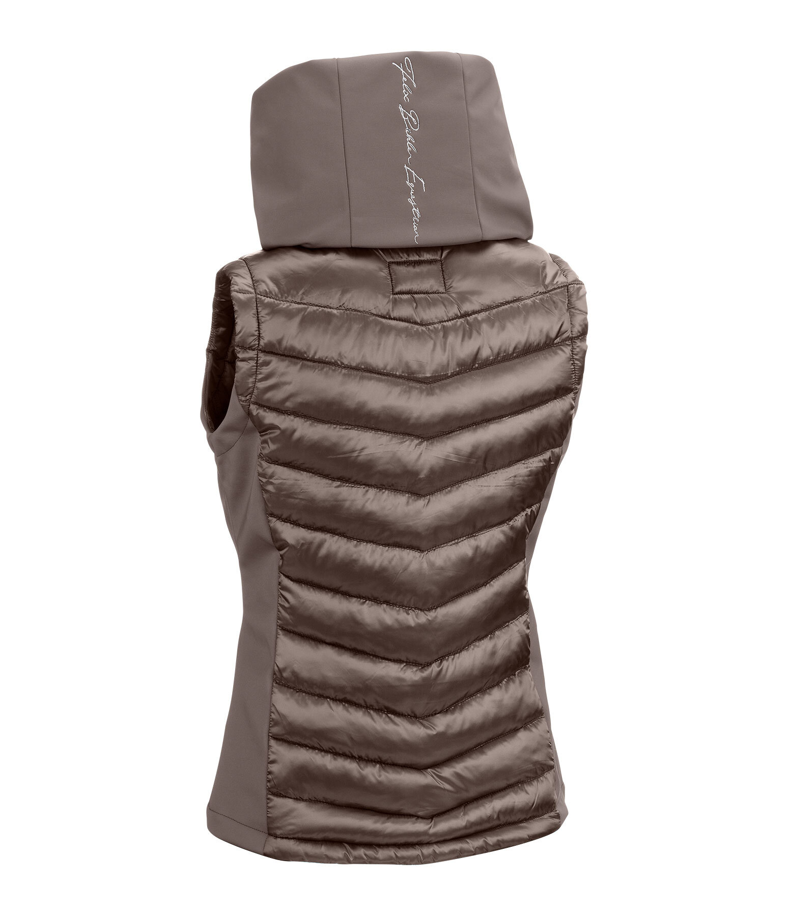 Gilet d'�quitation bi-mati�re � capuche  Zoey