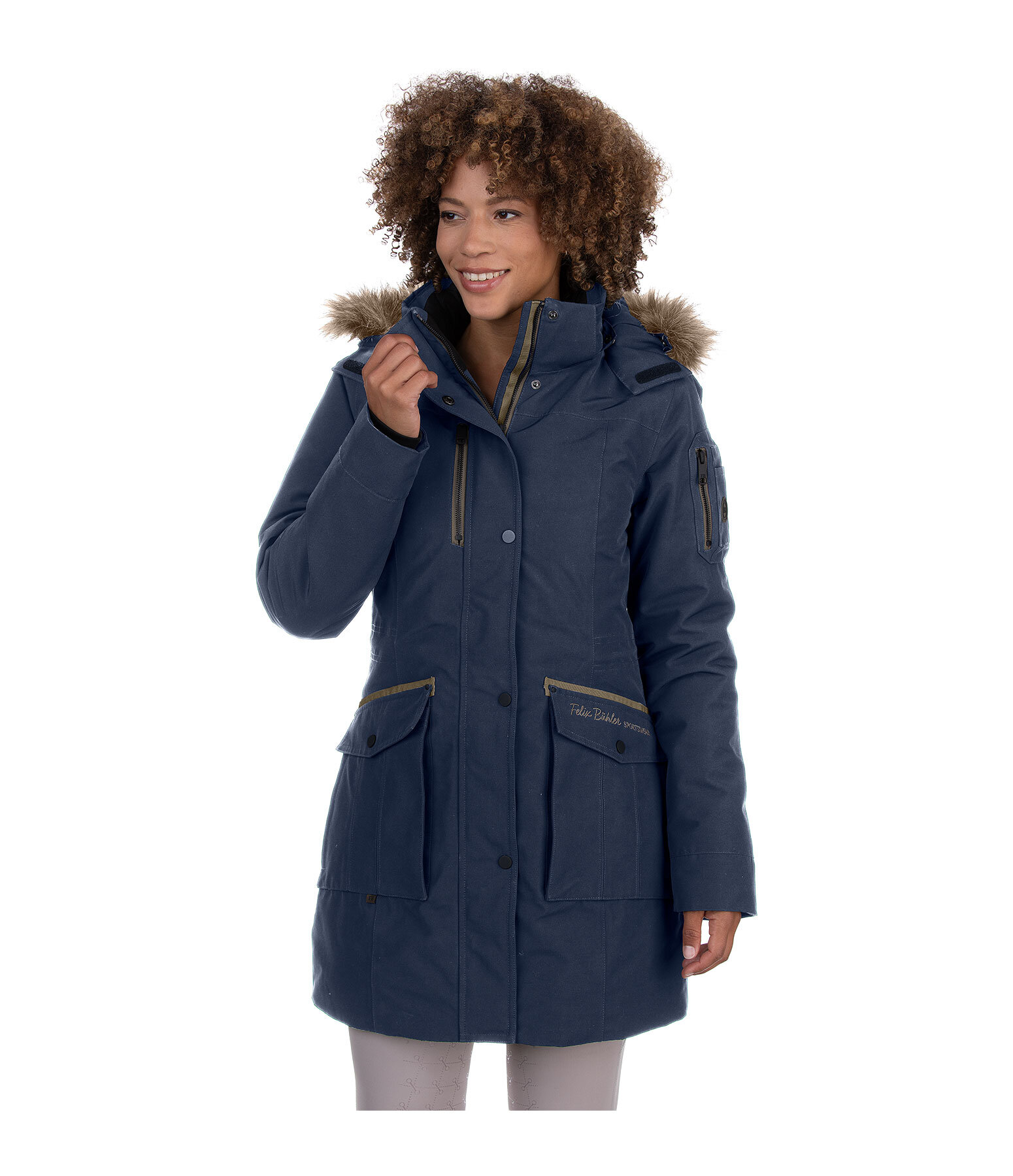 Parka d'quitation technique  capuche  Ulla