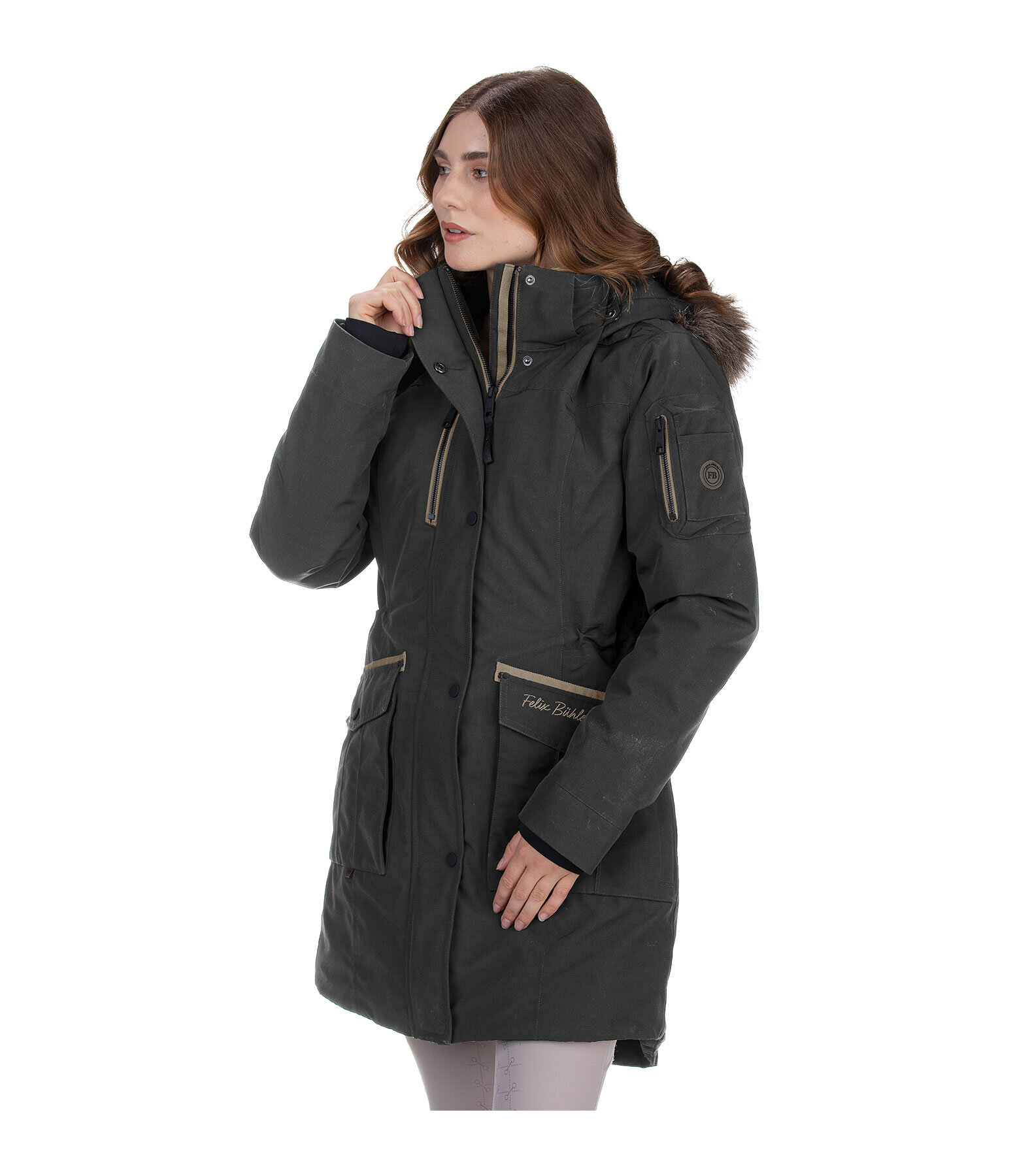 Parka d'quitation technique  capuche  Ulla