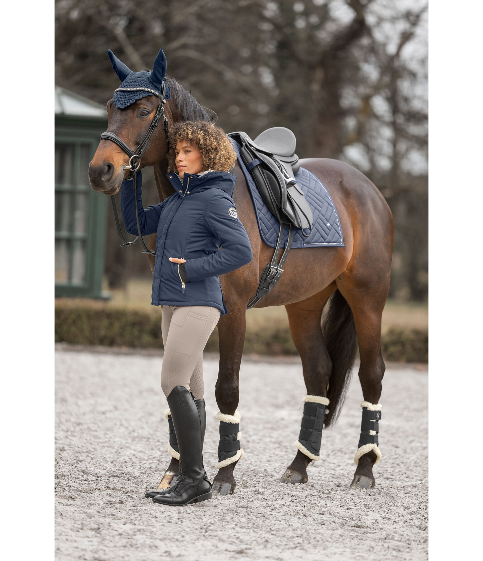Veste d'�quitation � capuche  Lotta