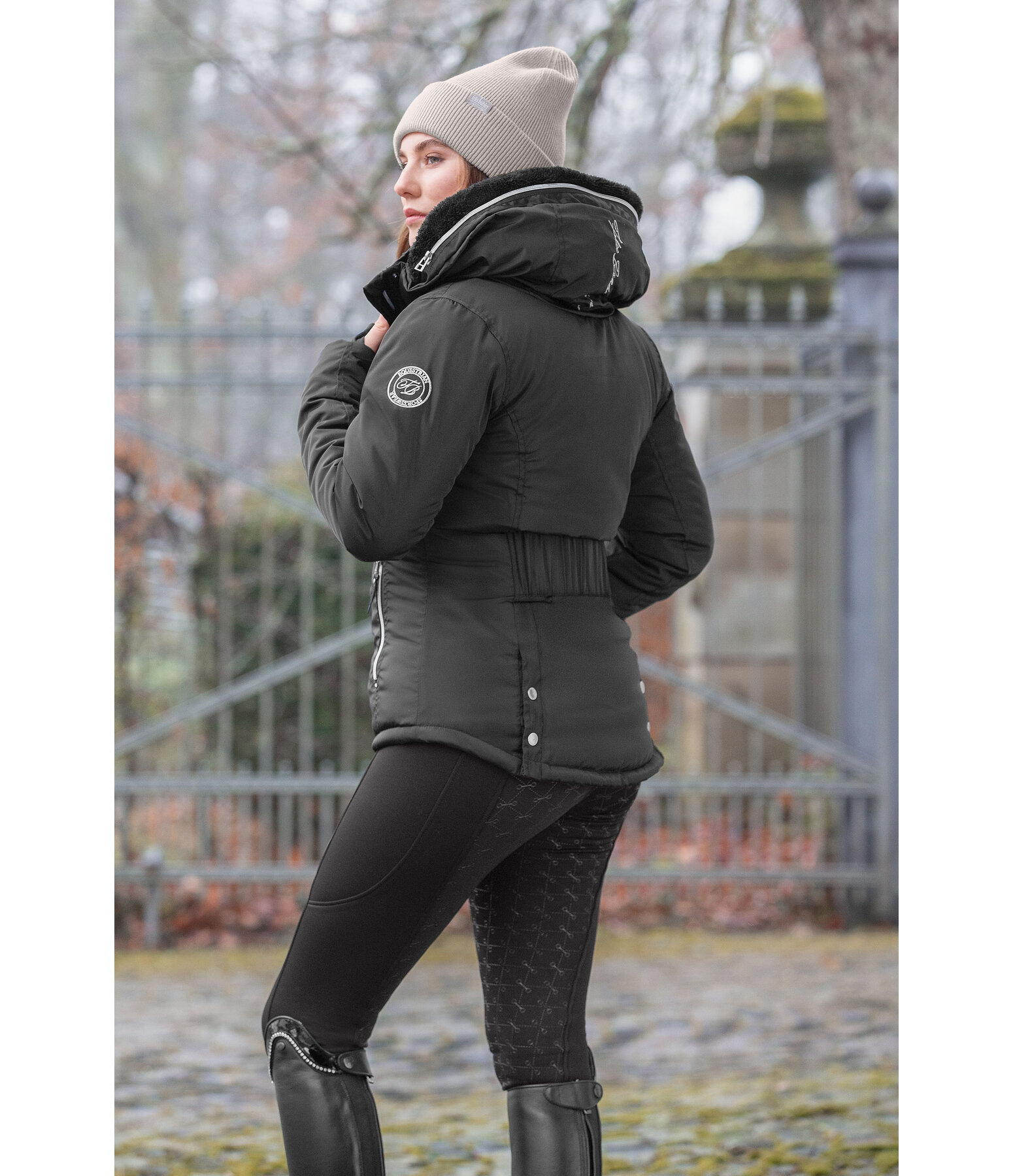 Veste d'quitation  capuche  Lotta