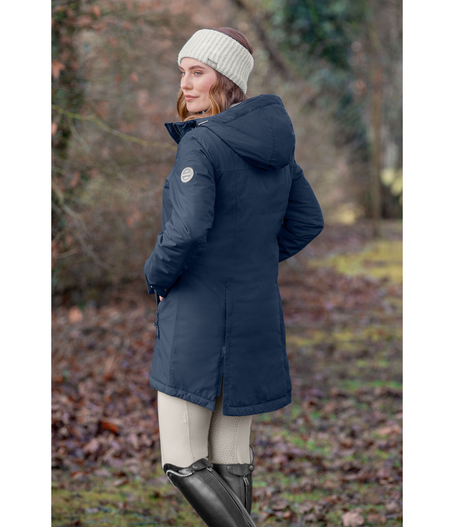 Manteau d'quitation technique  capuche  Eliza II