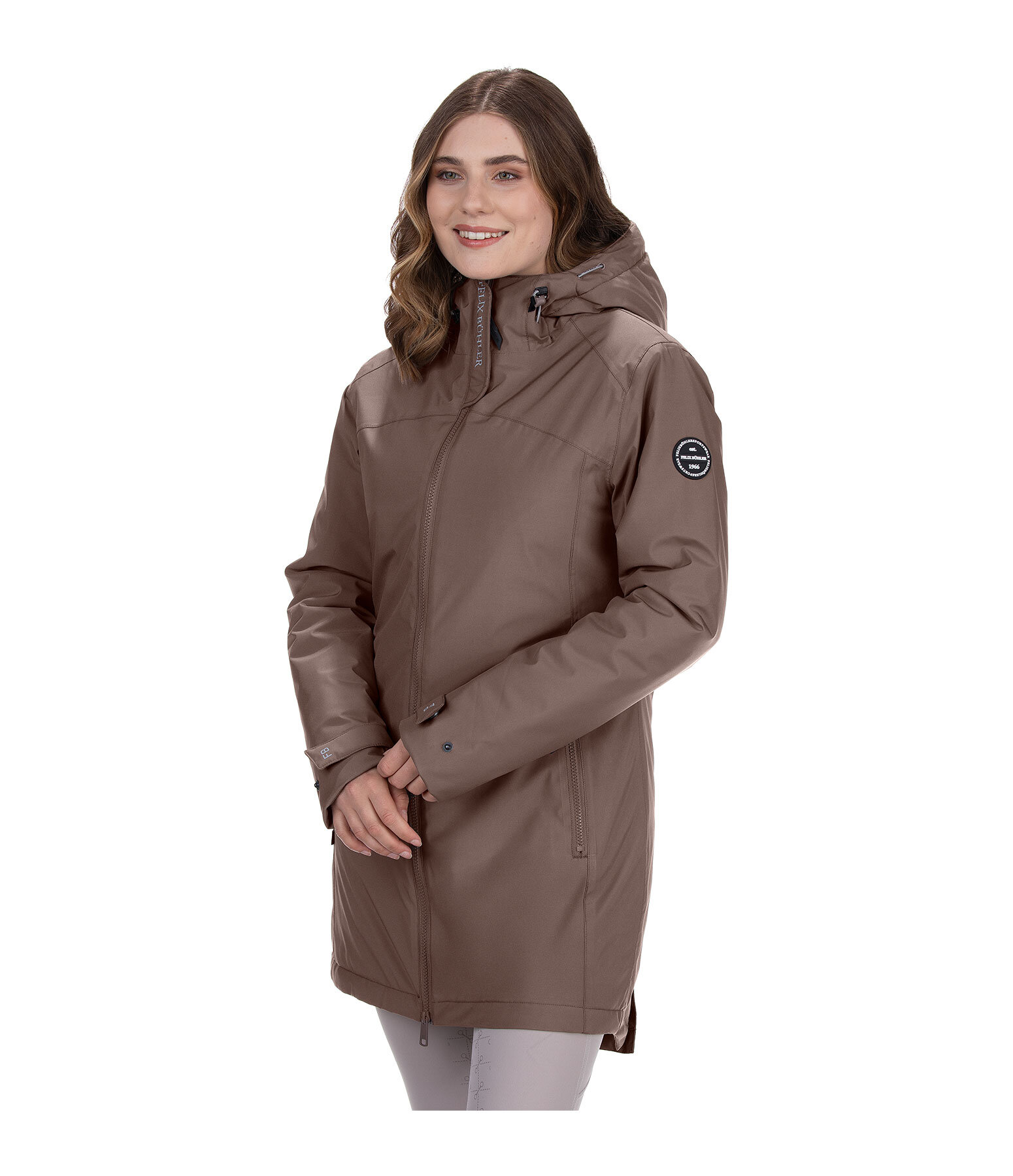 Manteau d'quitation technique  capuche  Eliza II