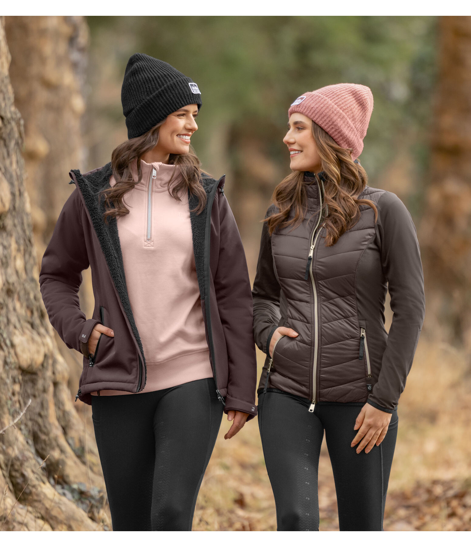 Veste d'�quitation softshell � capuche  Lara II