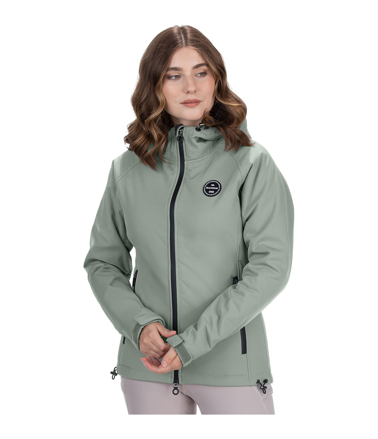 Veste d'quitation softshell  capuche  Lara II