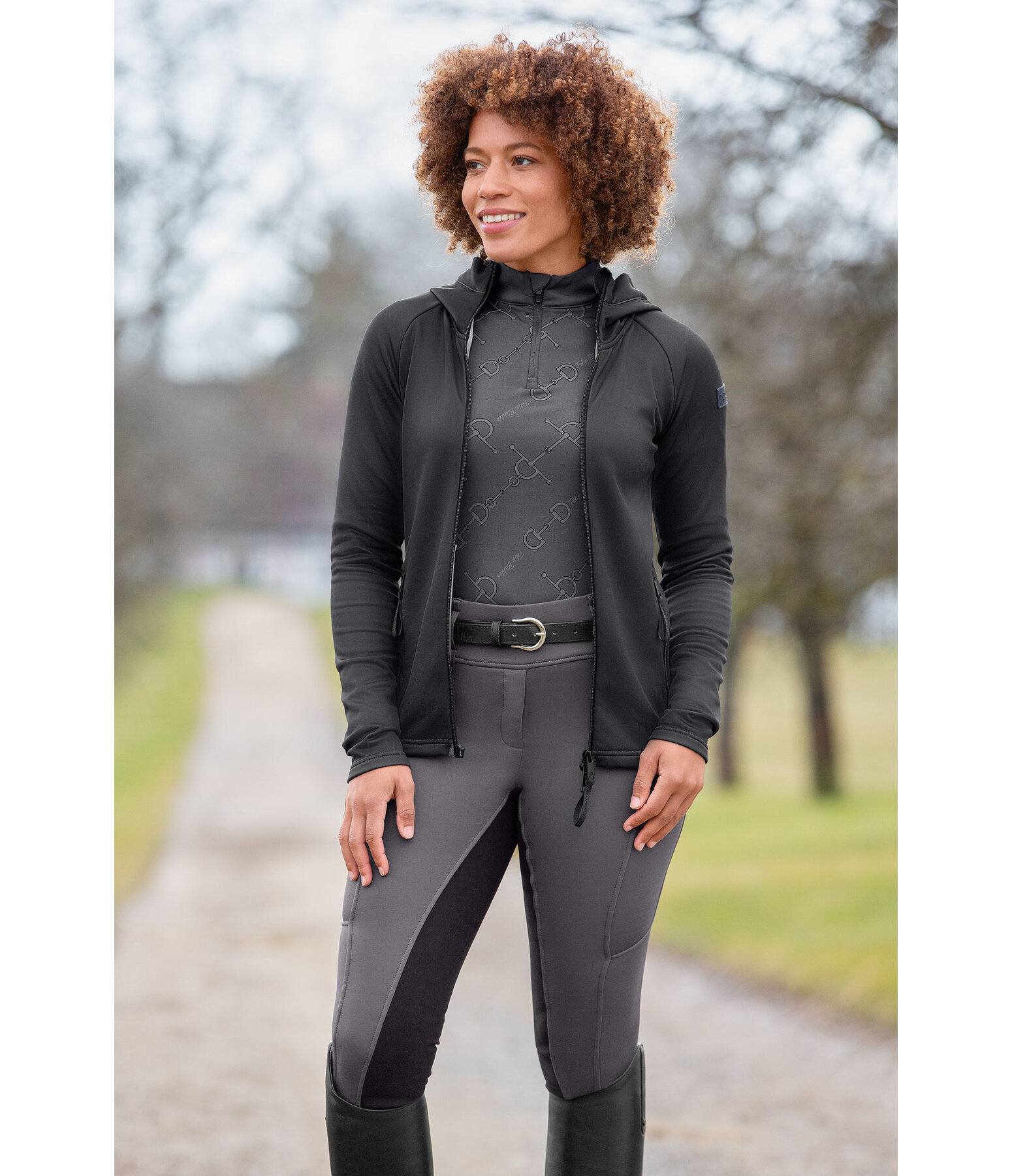 Veste  capuche en stretch Performance  Carin