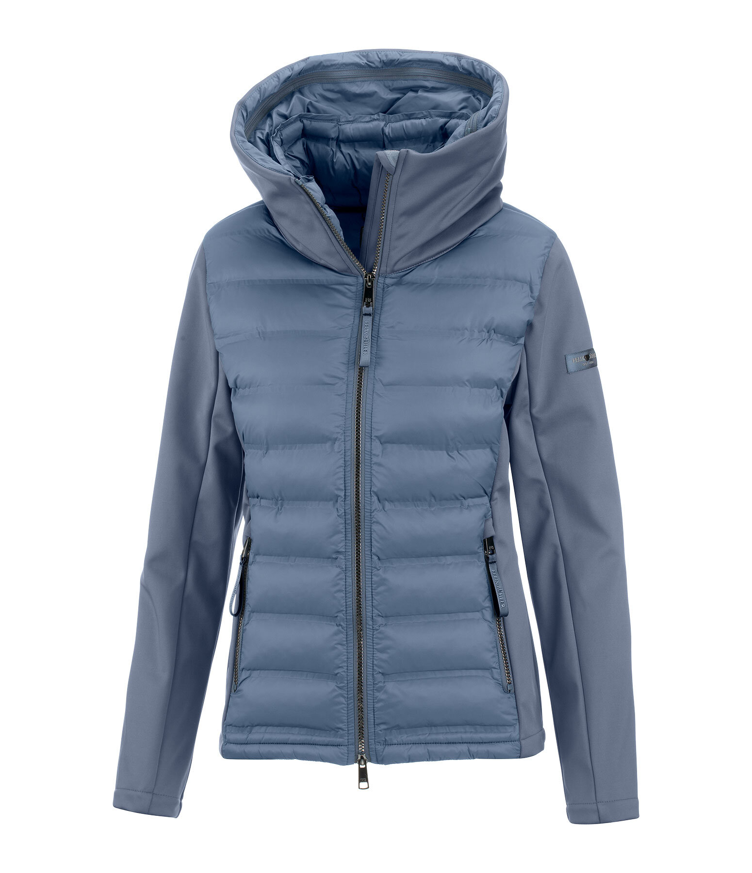 Veste d'quitation softshell bi-matire  capuche  Celina