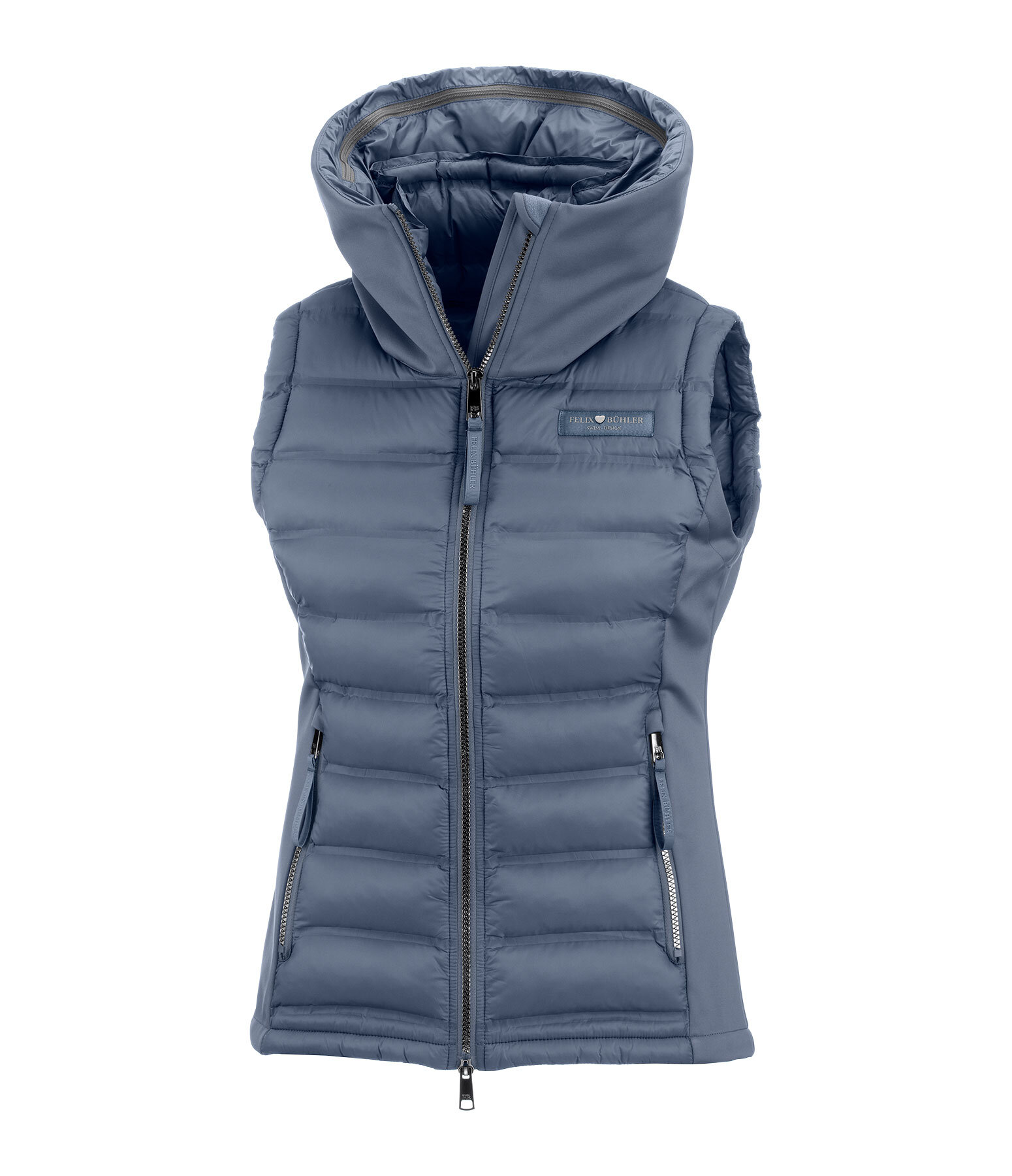 Gilet d'quitation softshell bi-matire  capuche  Jessy
