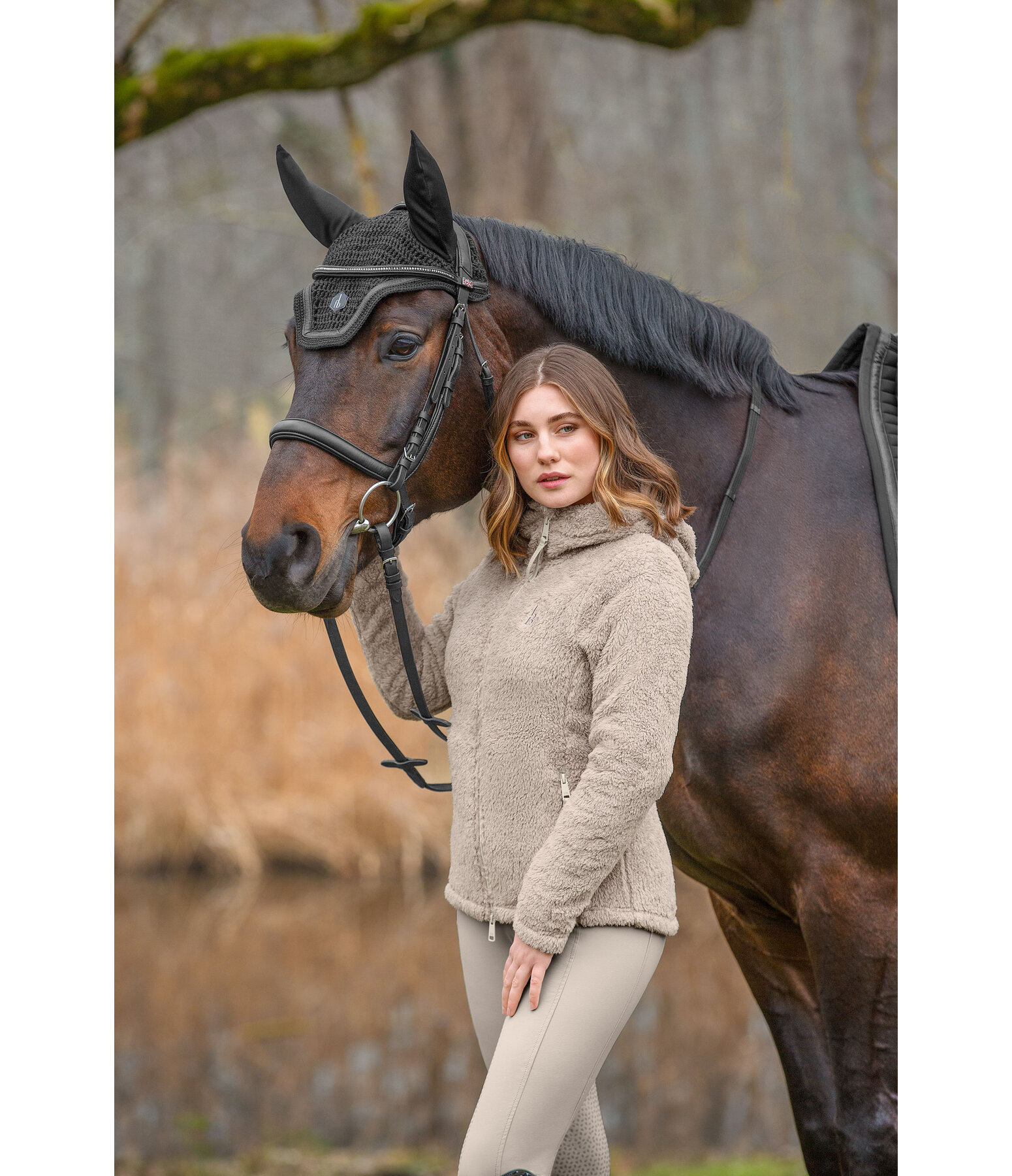Veste polaire Teddy avec capuche  Lisa