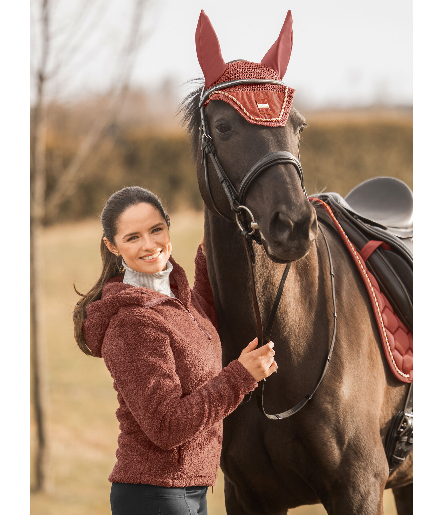 Veste polaire Teddy avec capuche  Lisa