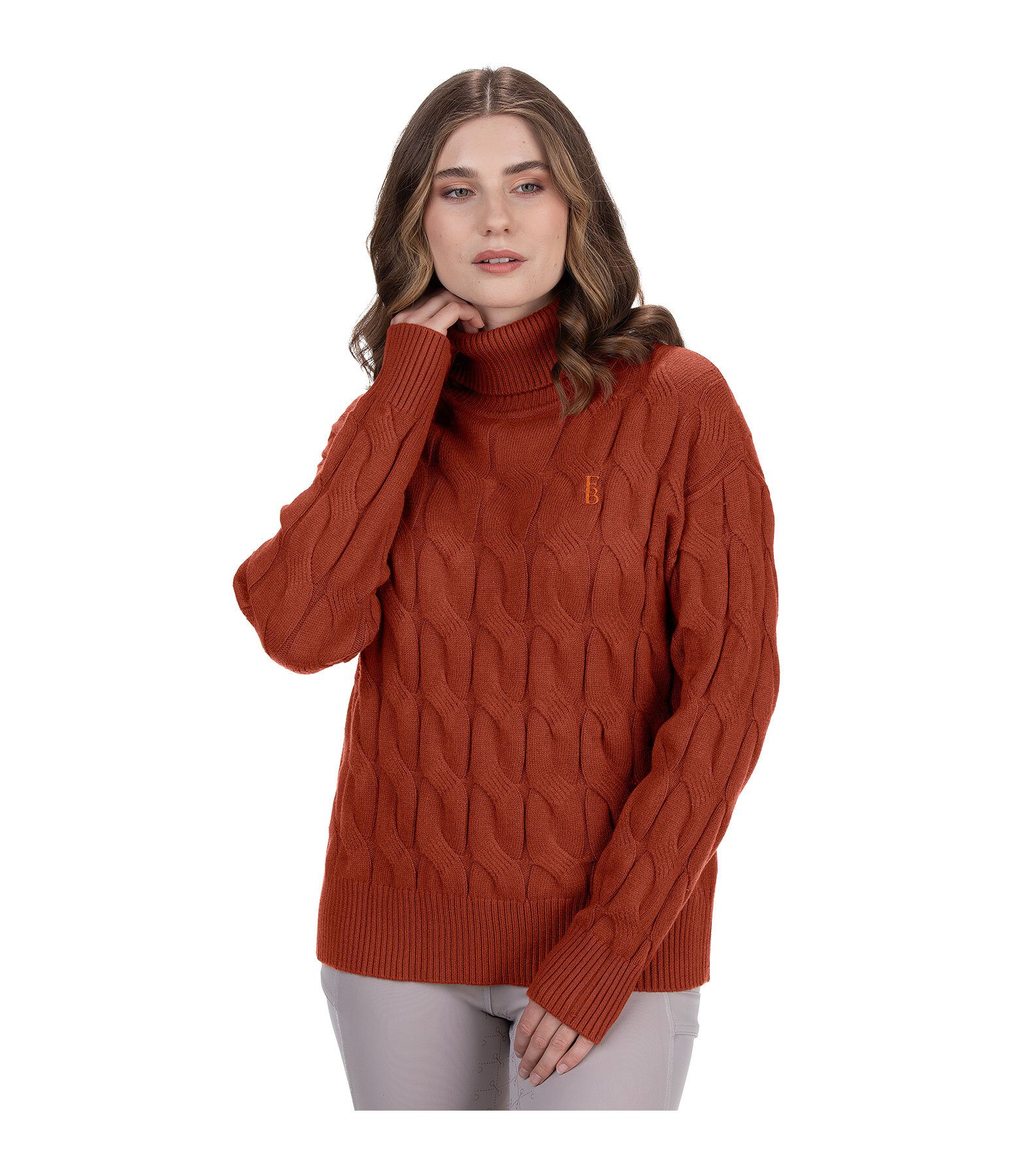 Pull-over  col roul  Lea