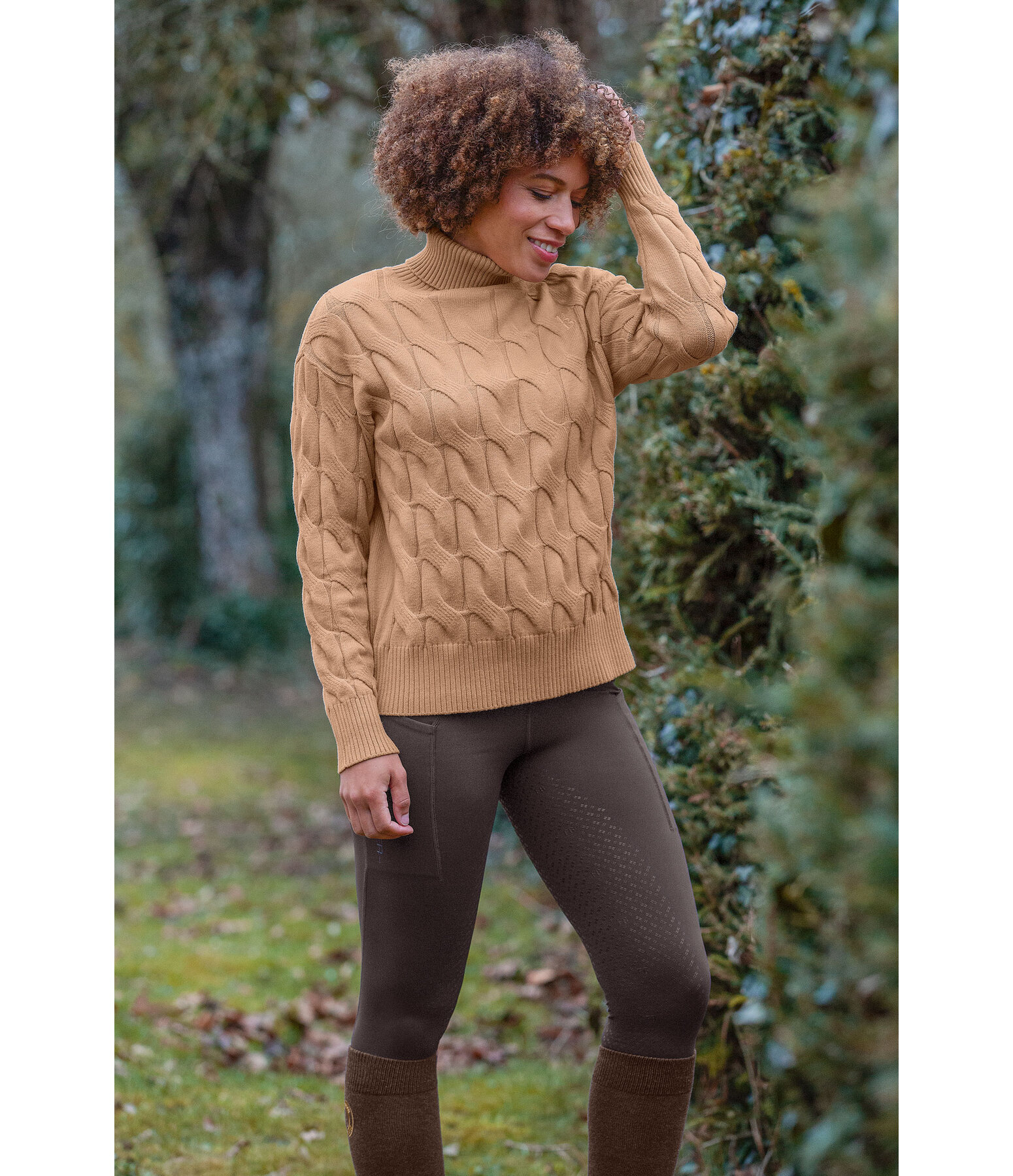 Pull-over  col roul  Lea