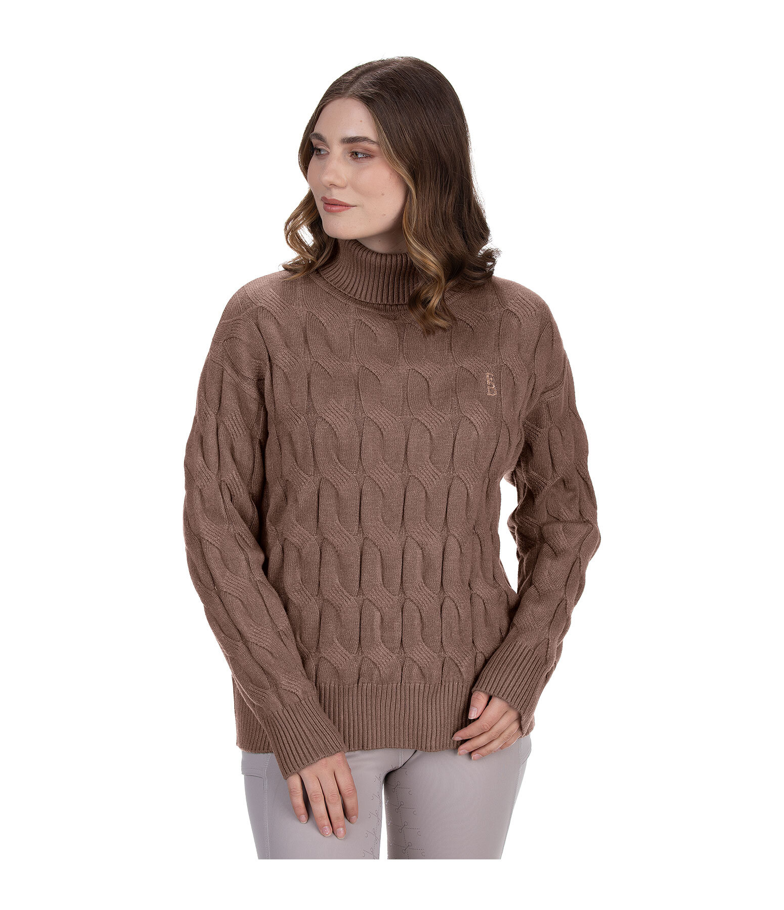 Pull-over  col roul  Lea