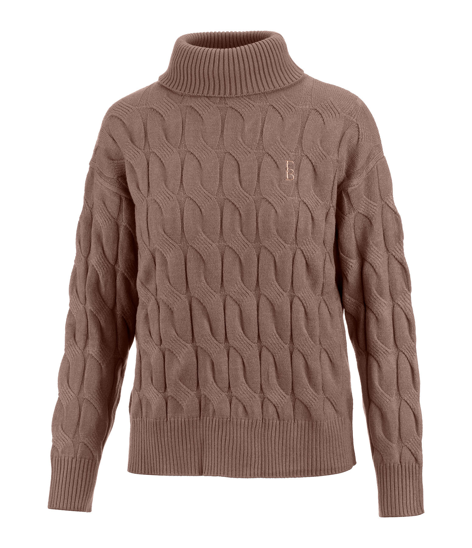 Pull-over  col roul  Lea