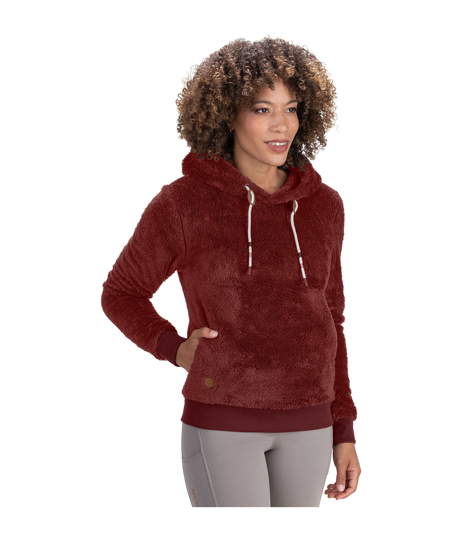 Sweat � capuche en polaire Teddy  Bella