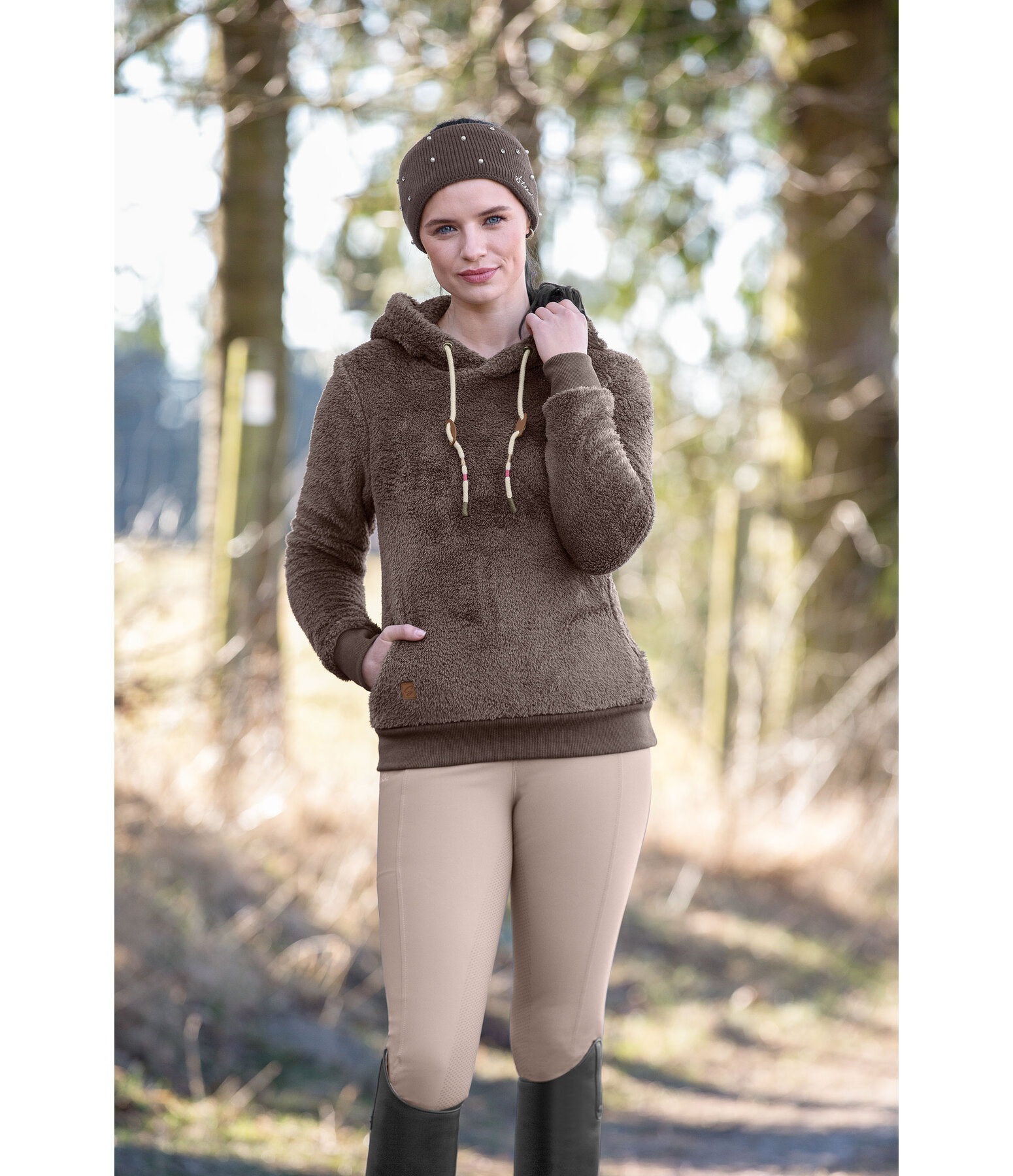 Pull-over en polaire teddy  Bella