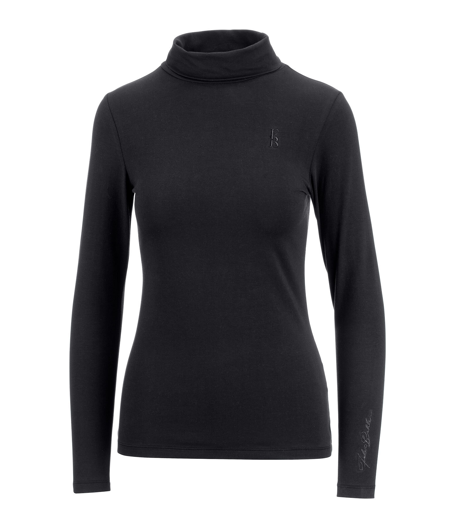 T-shirt col roul  manches longues  Claire