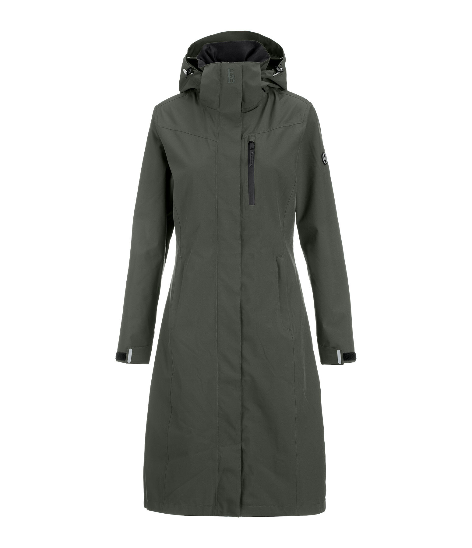 Manteau d'�quitation technique � capuche  Enna