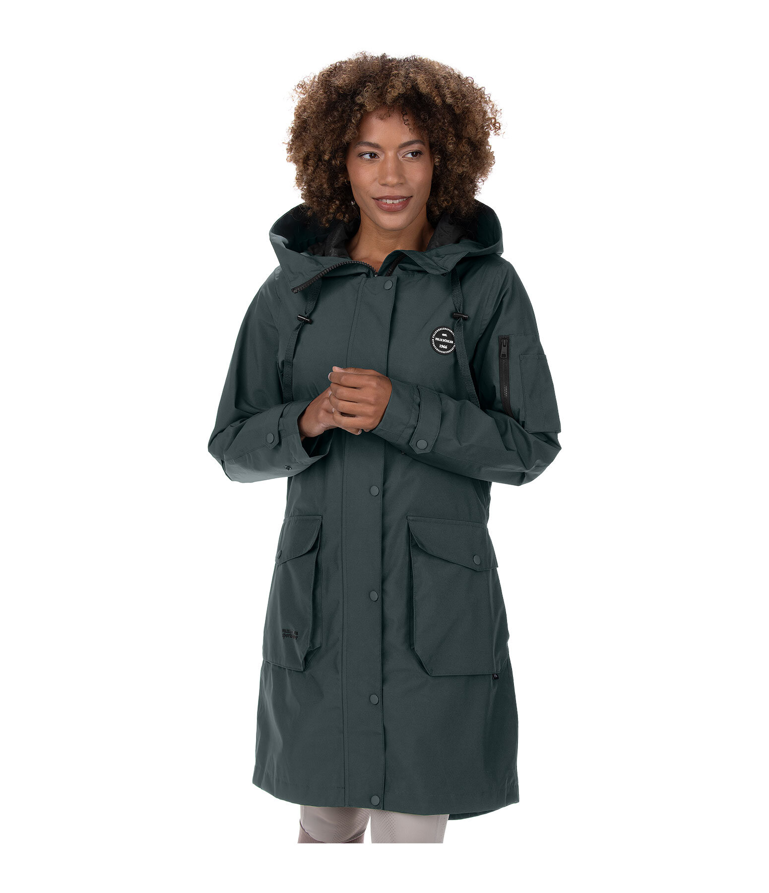 Parka d'�quitation technique � capuche  Emily II