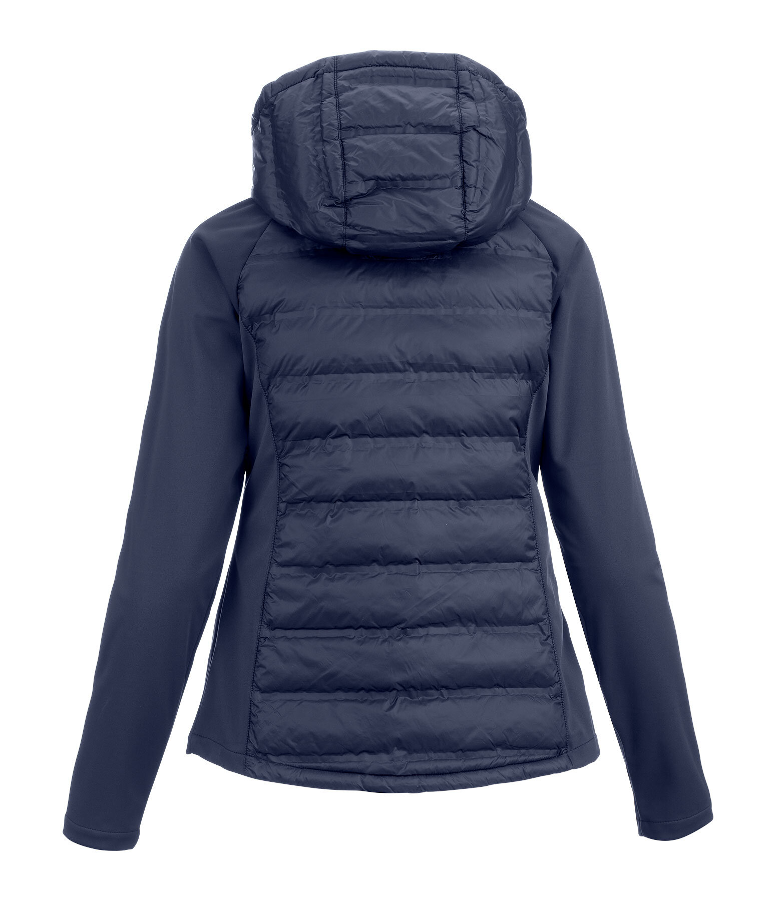 Veste bi-mati�re � capuche  Jolien