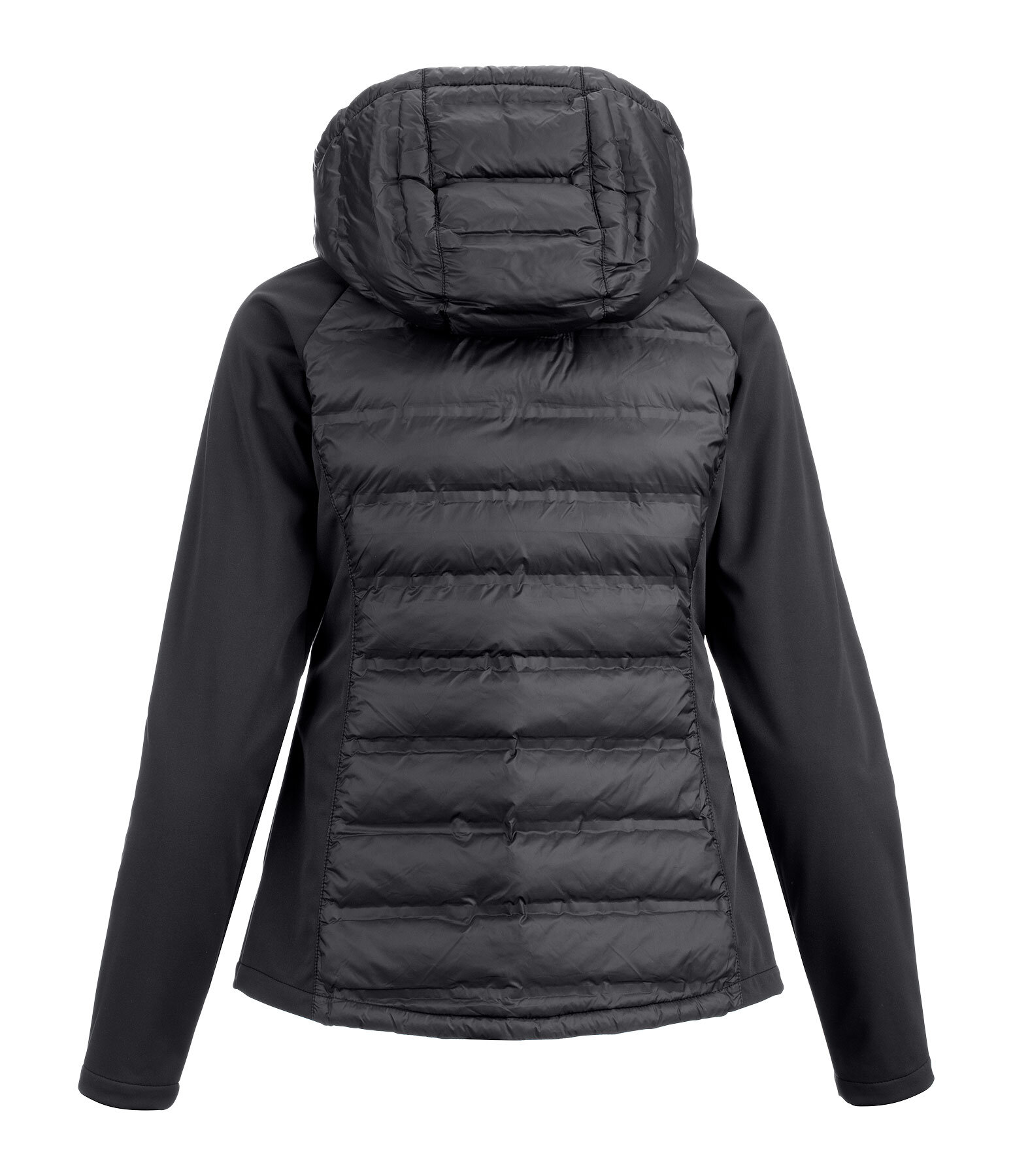 Veste bi-mati�re � capuche  Jolien