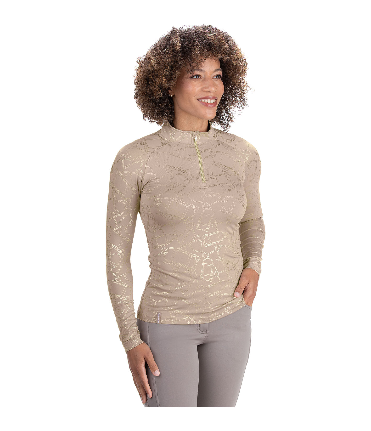 Zip-T-shirt technique Julia
