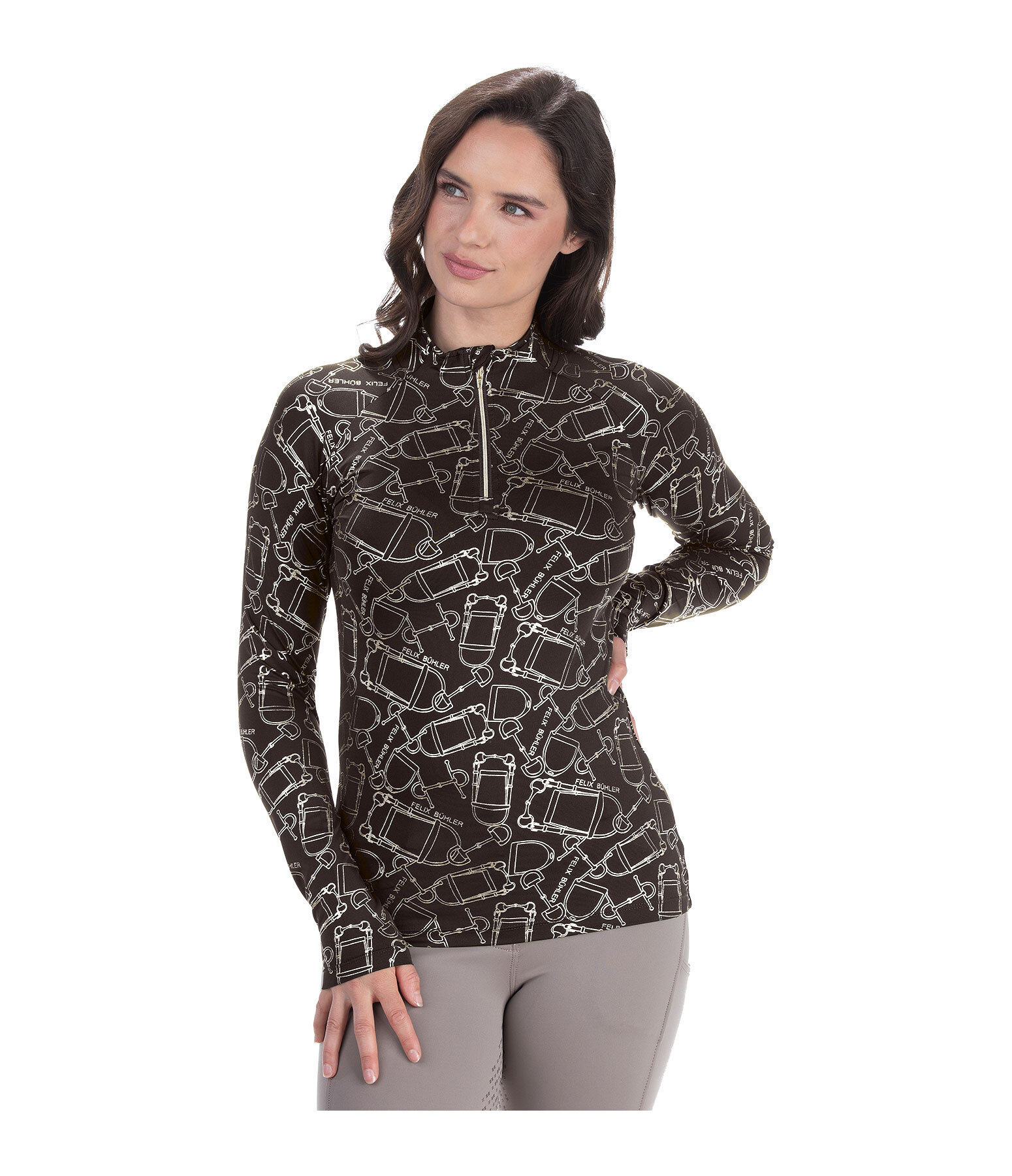 Zip-T-shirt technique Julia