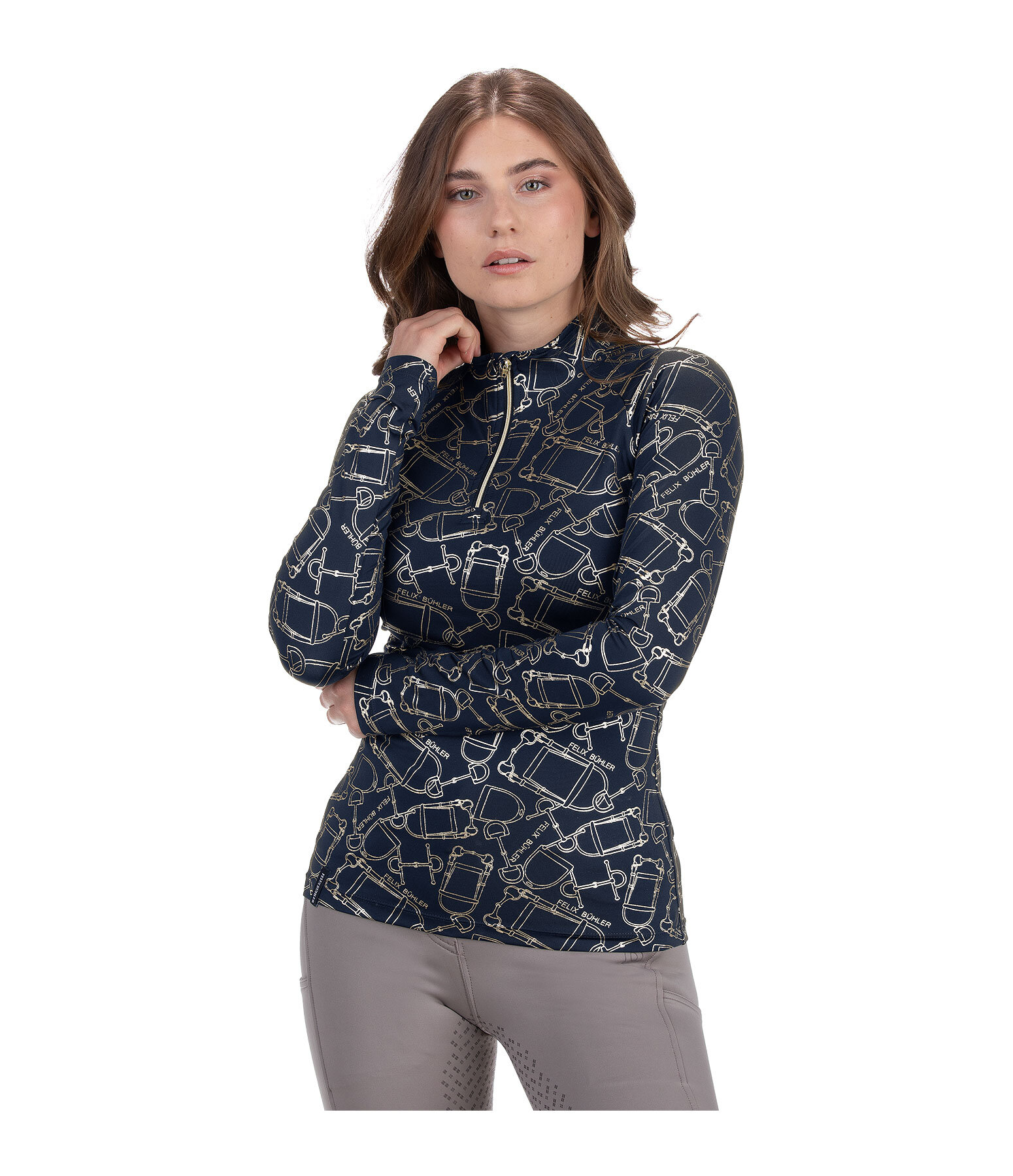 Zip-T-shirt technique Julia