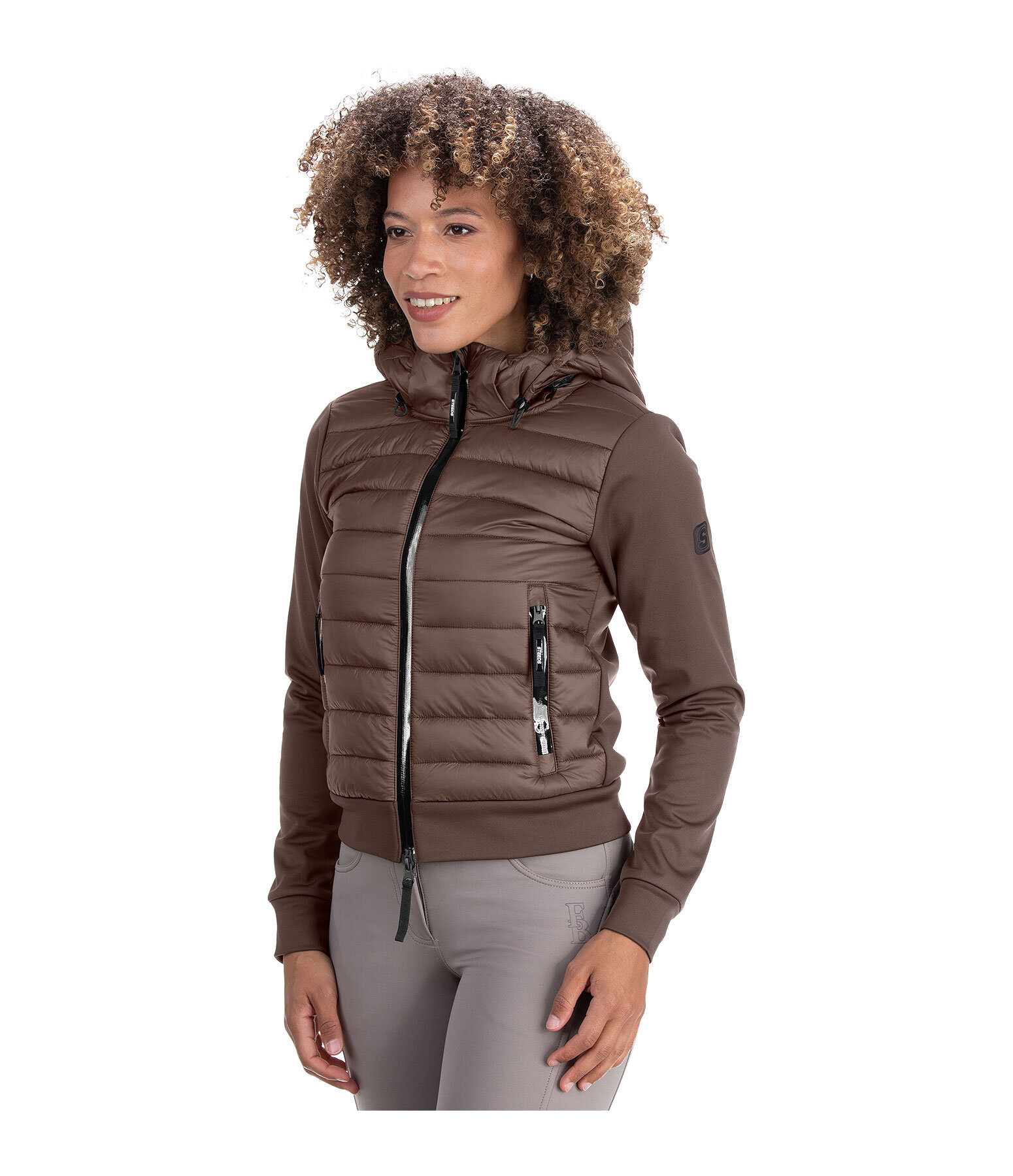 Veste bi-mati�re softshell  Sabine