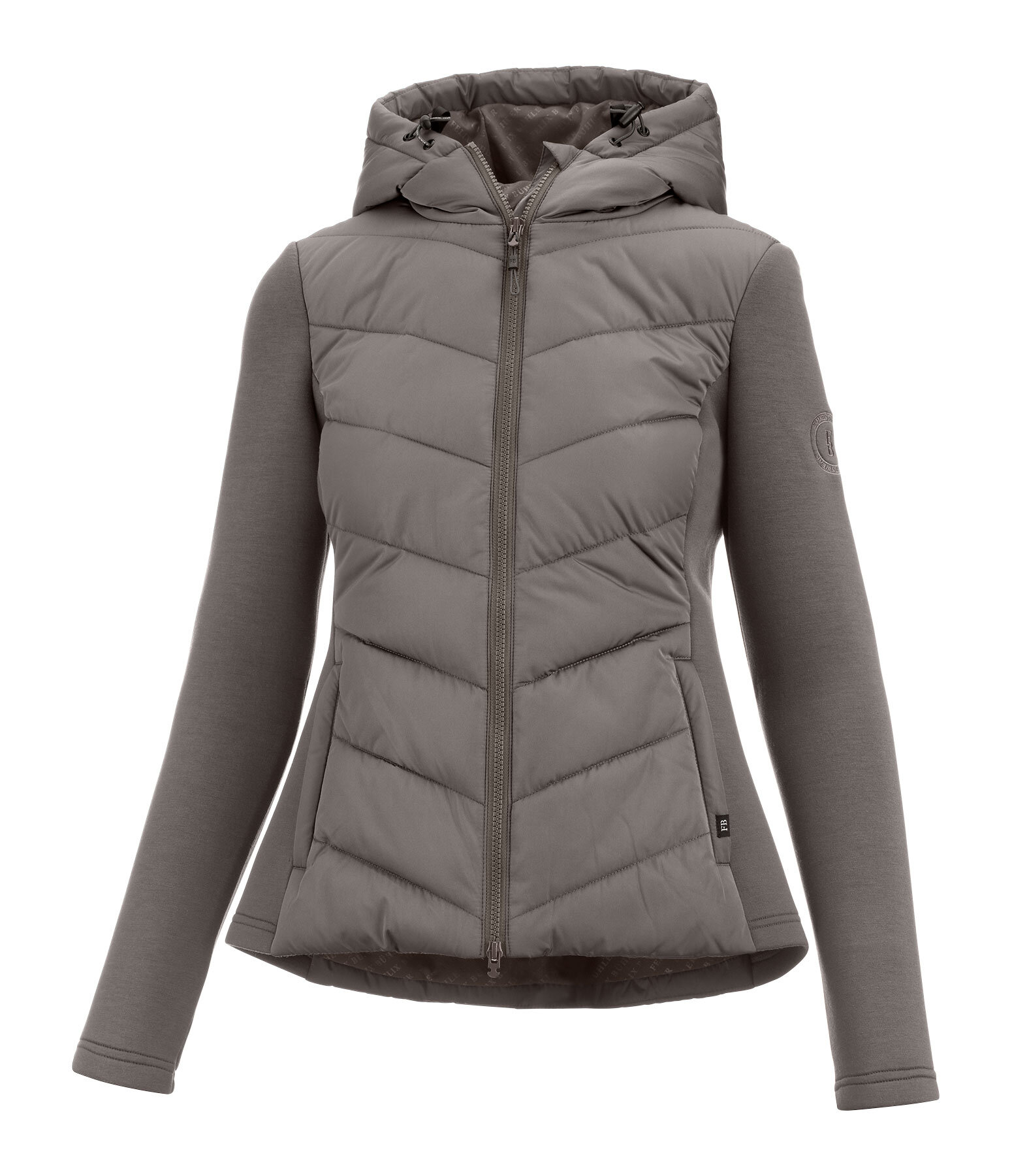 Veste d'�quitation bi-mati�re � capuche  Melli II