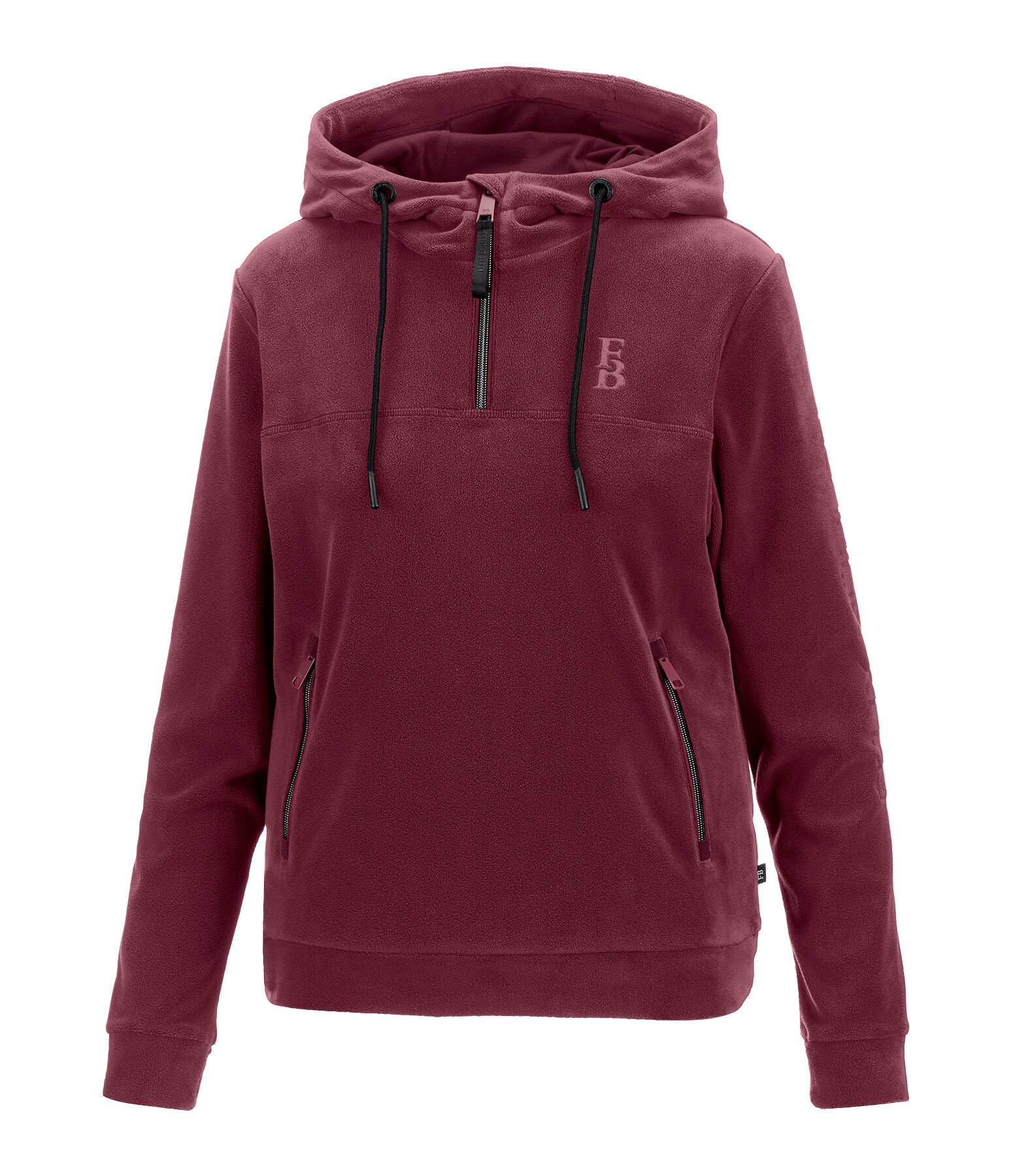 Sweat � capuche en polaire  Caty