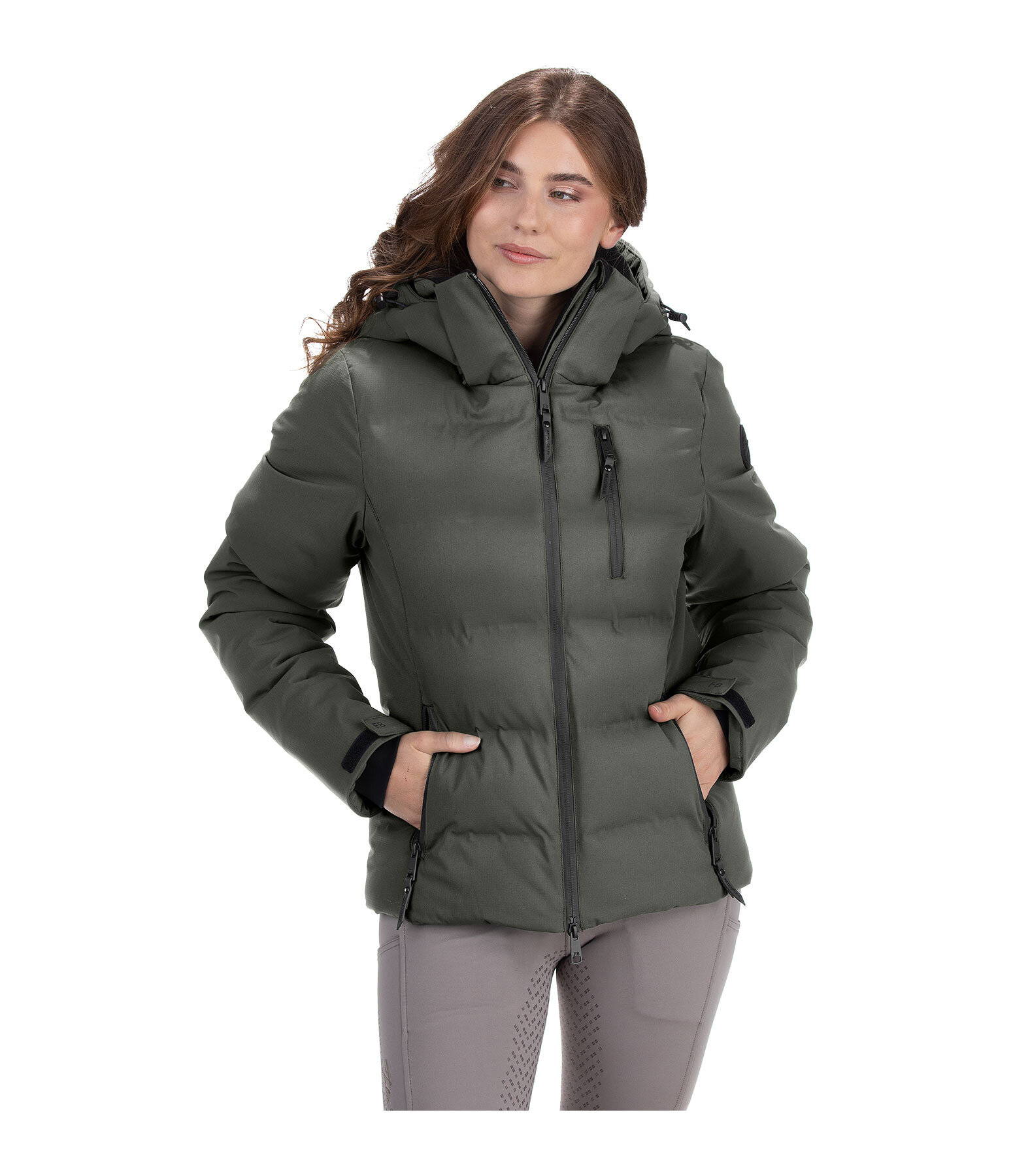 Veste d'�quitation technique � capuche  Hailey