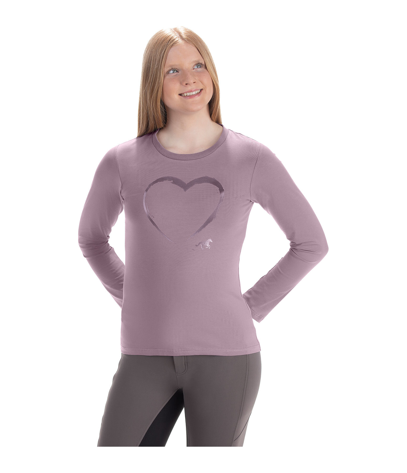 T-shirt � manches longues enfant  Hearty