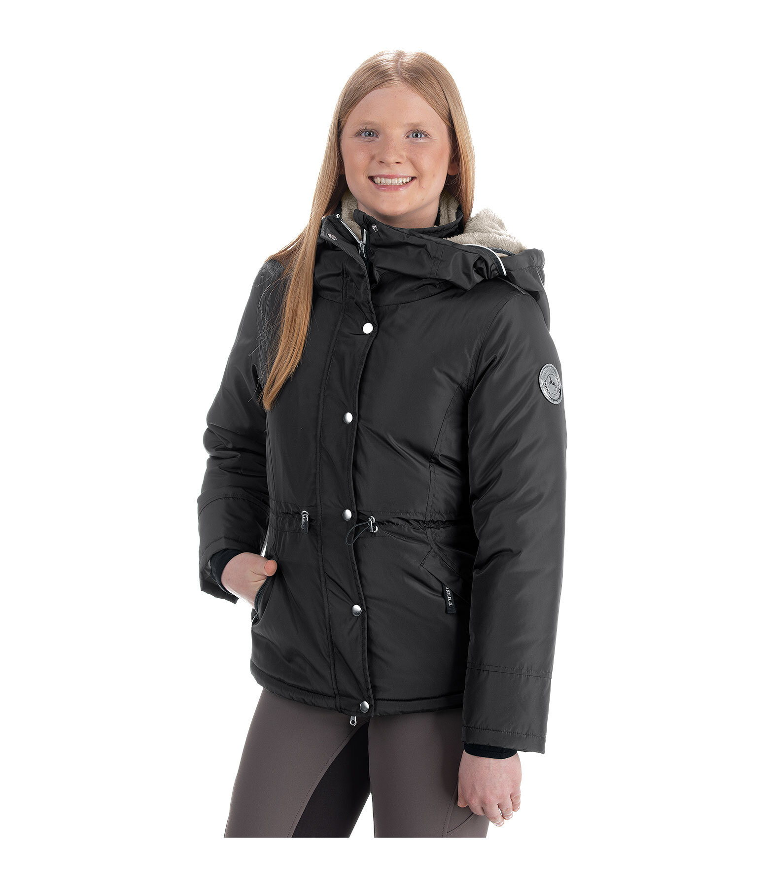 Veste d'�quitation � capuche enfant  Benja