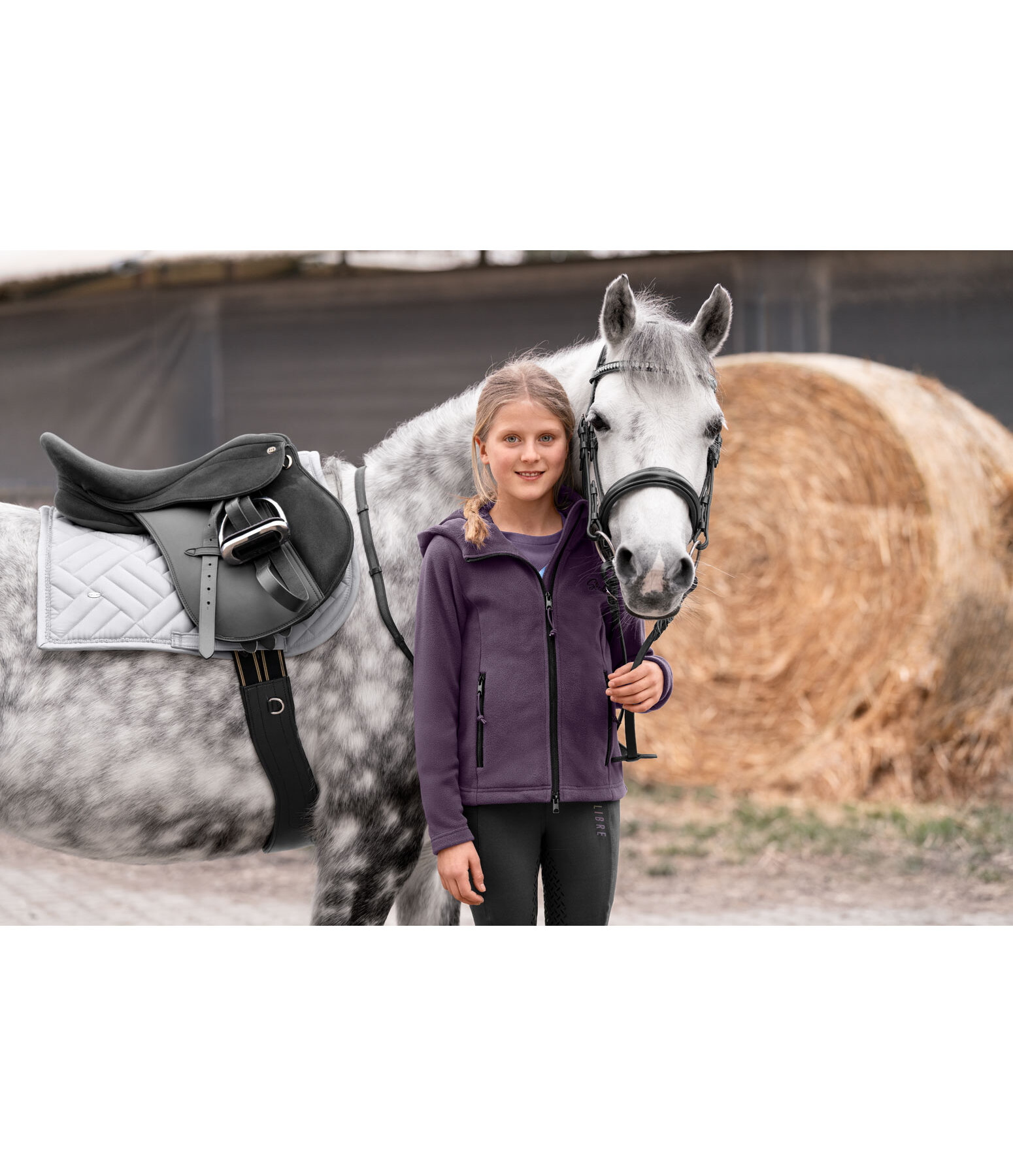 Veste polaire  capuche Enfant  Sibille Winter