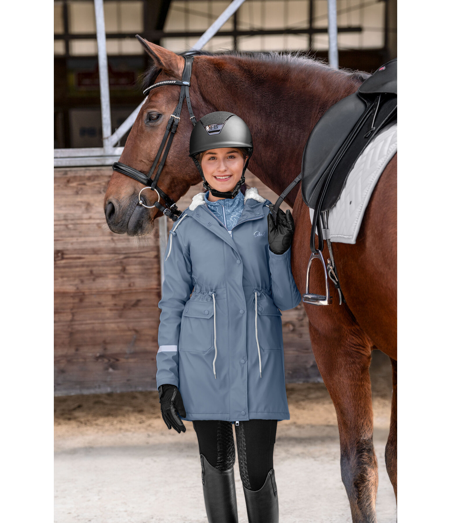 Veste hiver de pluie enfant  Sealy II